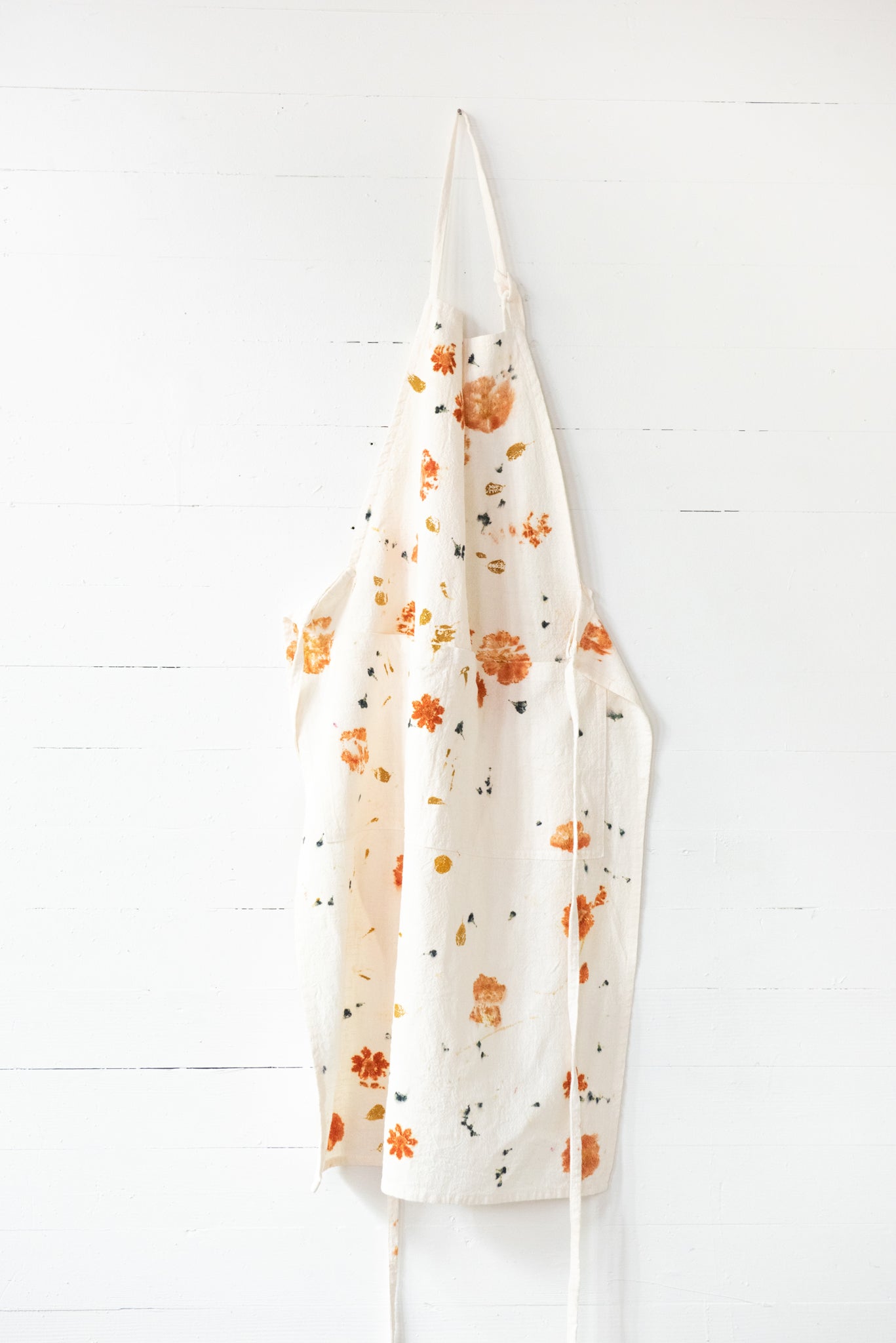 Botanically Dyed Linen Apron dyekween