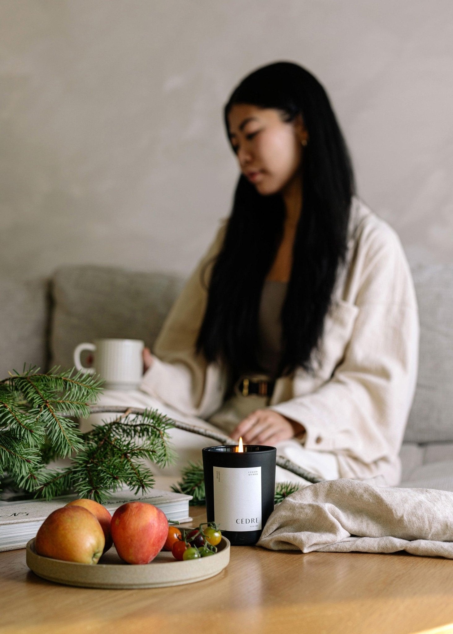 Bougie Parfumée Cèdre CEDAR AND MYRRH