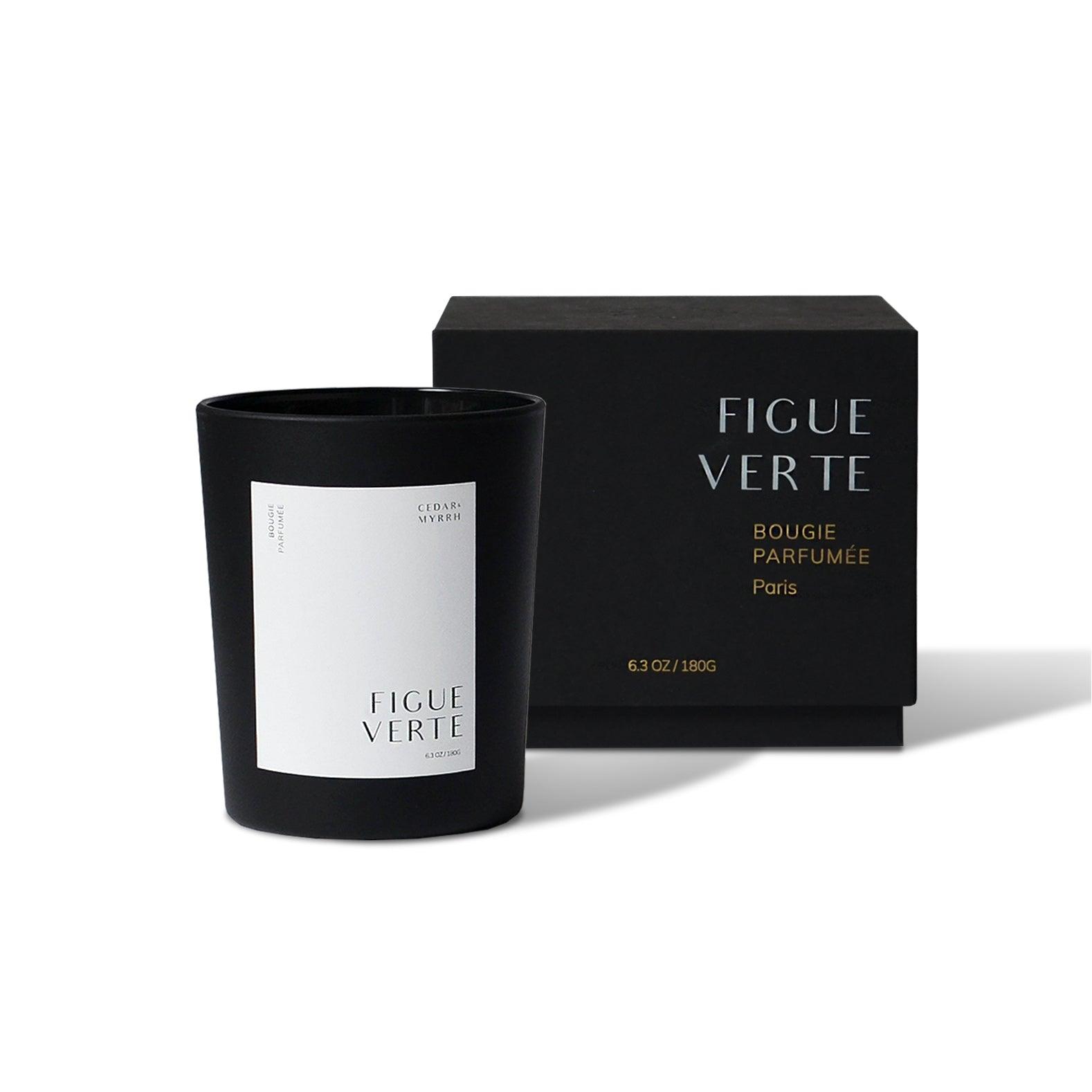 Bougie Parfumée Figue Verte CEDAR AND MYRRH