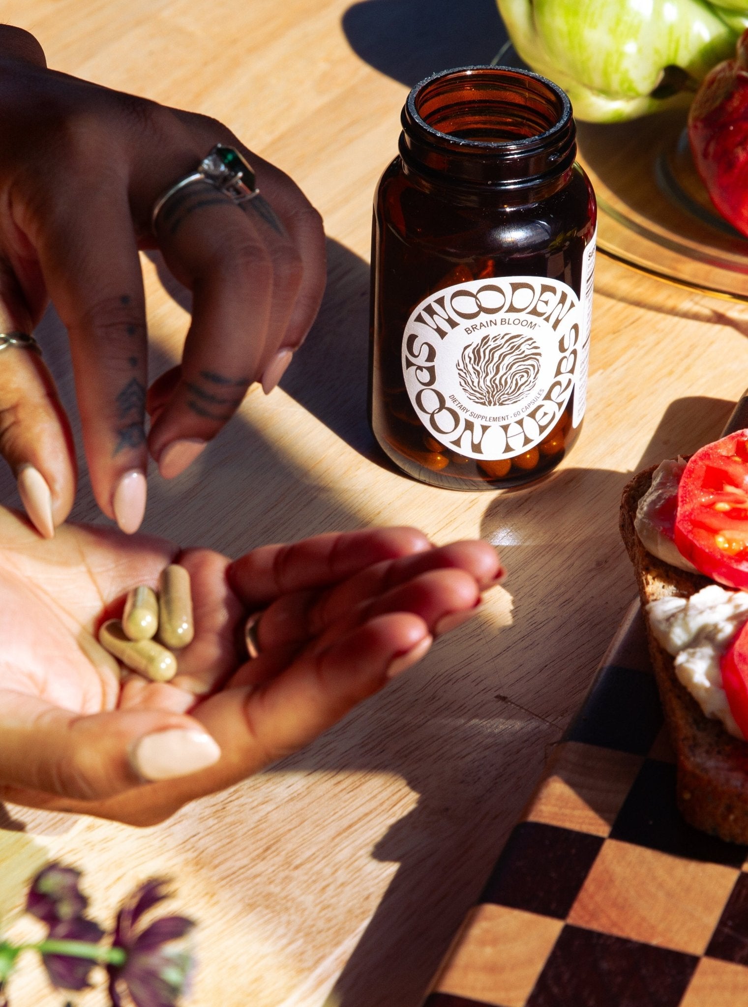 Brain Bloom WOODEN SPOON HERBS