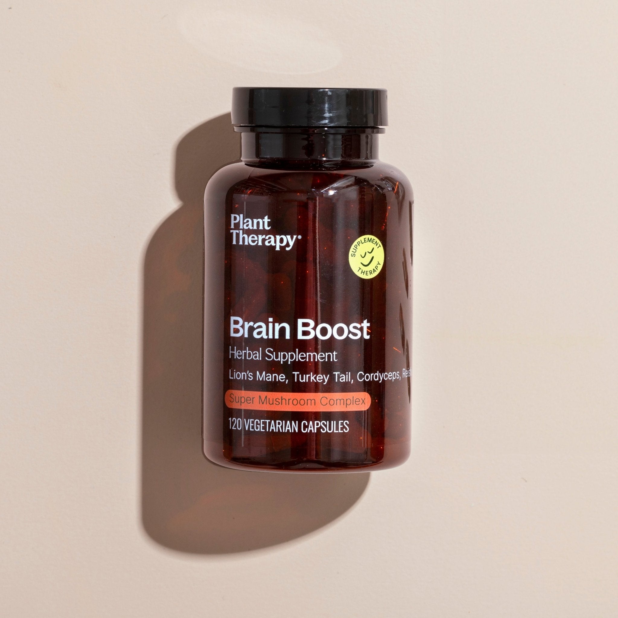Brain Boost Herbal Supplement - 120 Capsules Plant Therapy