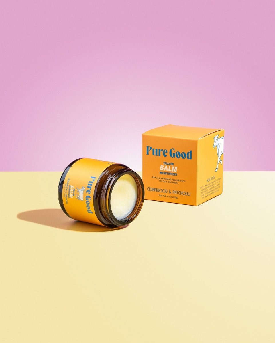 Cedarwood + Patchouli Tallow Balm - Firming & Balancing Pure Good LLC