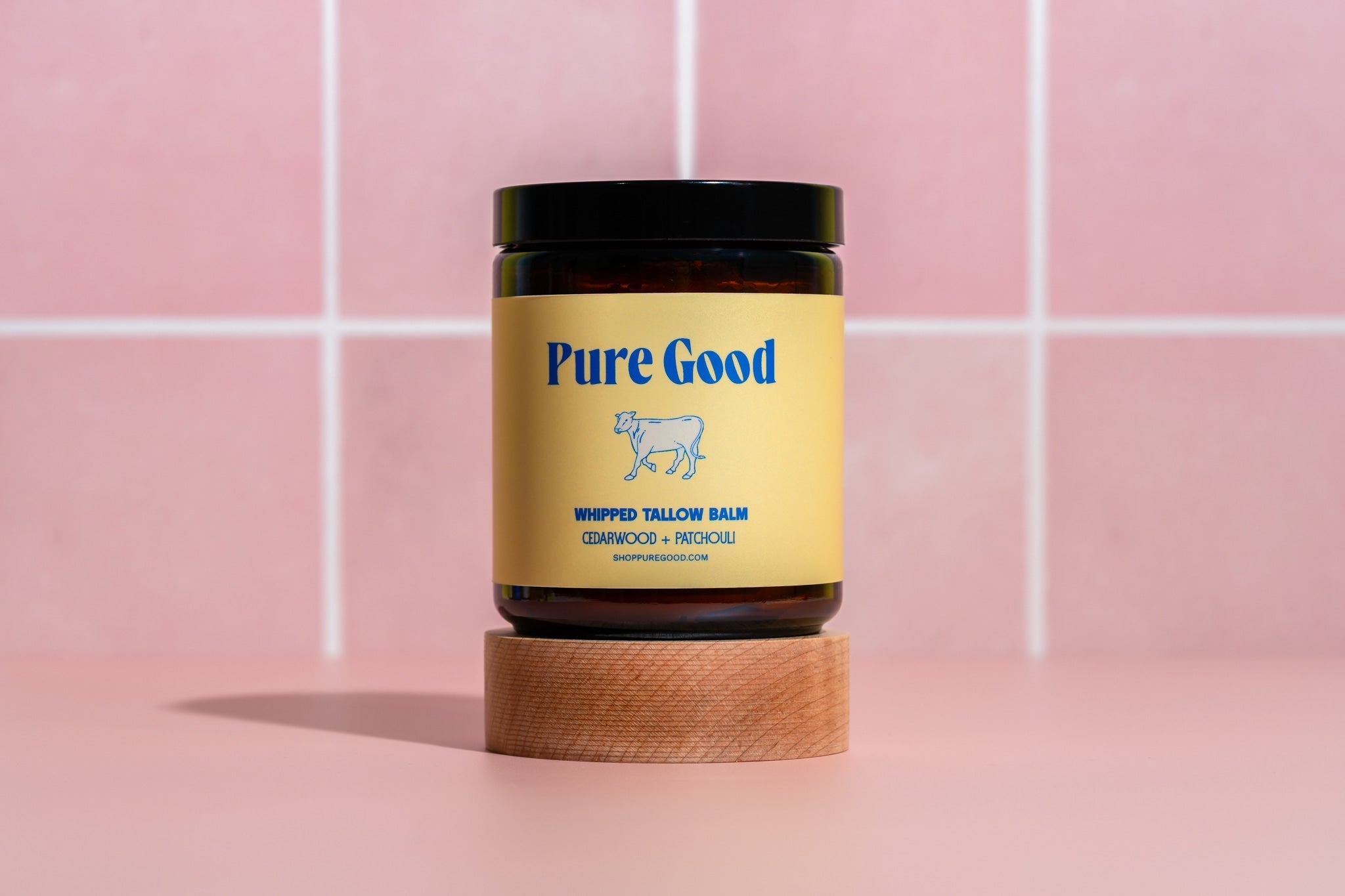 Cedarwood + Patchouli Tallow Balm - Firming & Balancing Pure Good LLC