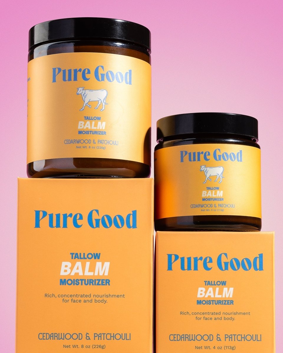 Cedarwood + Patchouli Tallow Balm - Firming & Balancing Pure Good LLC