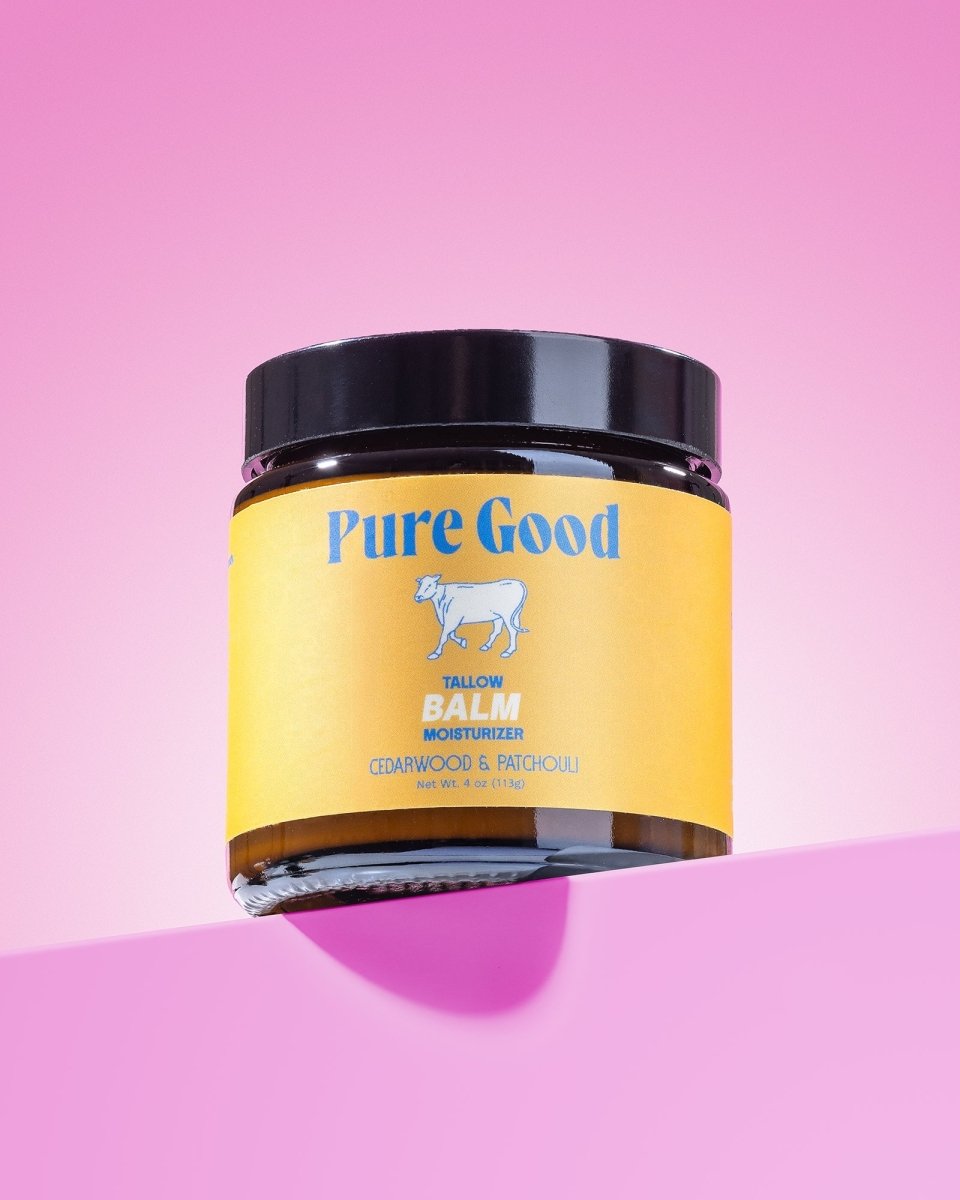 Cedarwood + Patchouli Tallow Balm - Firming & Balancing Pure Good LLC