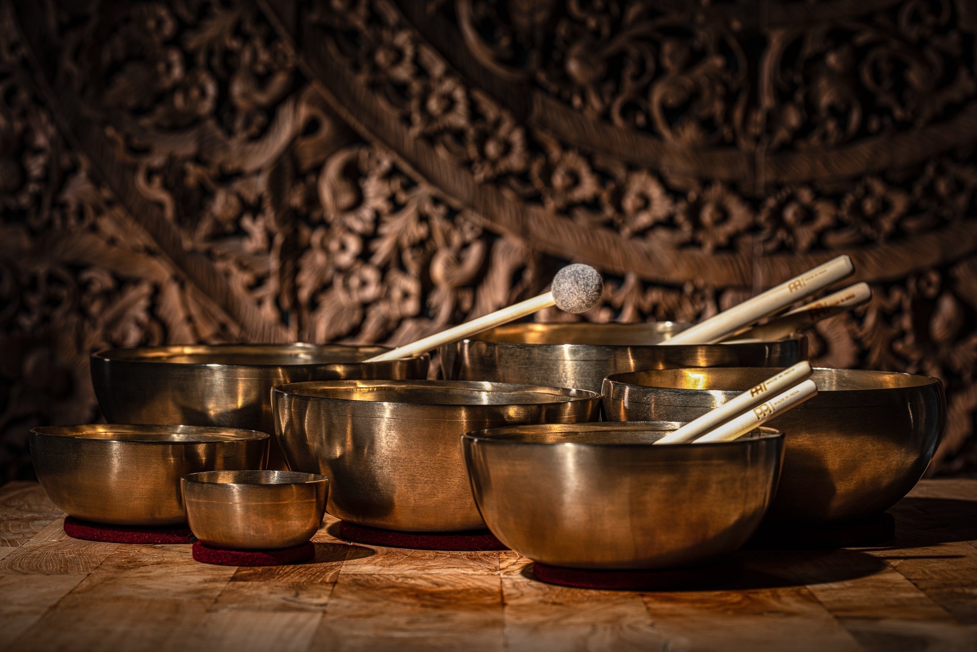 Chakra Metal Singing Bowl Set - 7 Handmade Sound Healing Bowls Sound Healing LAB