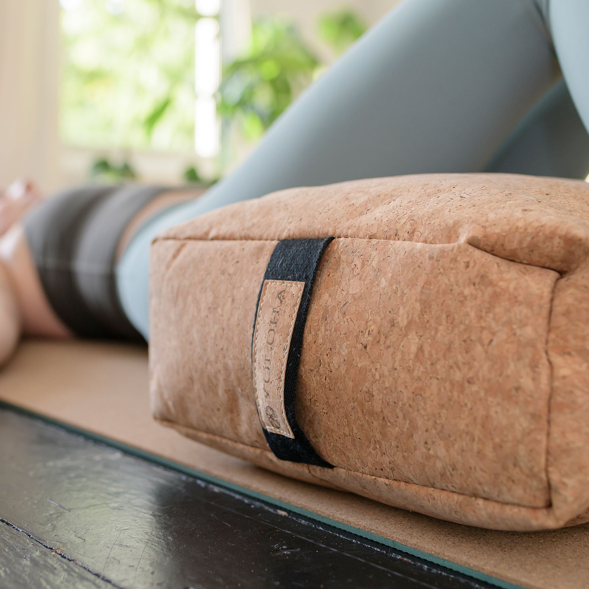 Cork Bolster Yoloha Yoga