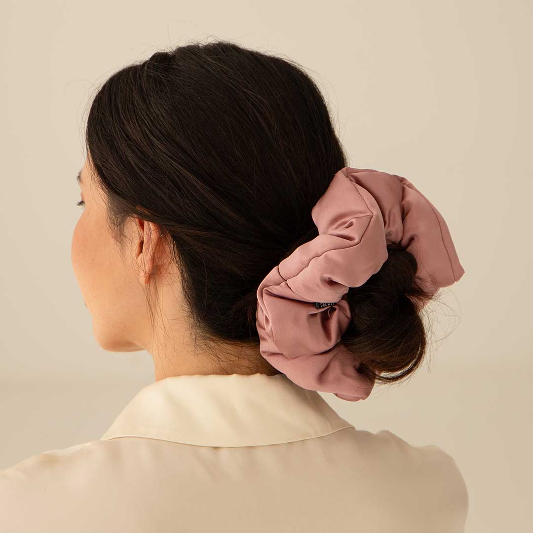 Damask Rose - Padded Scrunchie Drowsy
