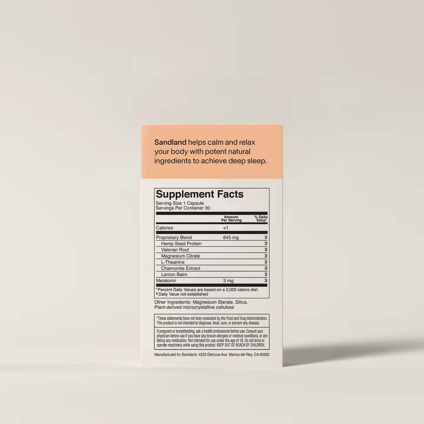 Deep Sleep with Melatonin Sandland Sleep