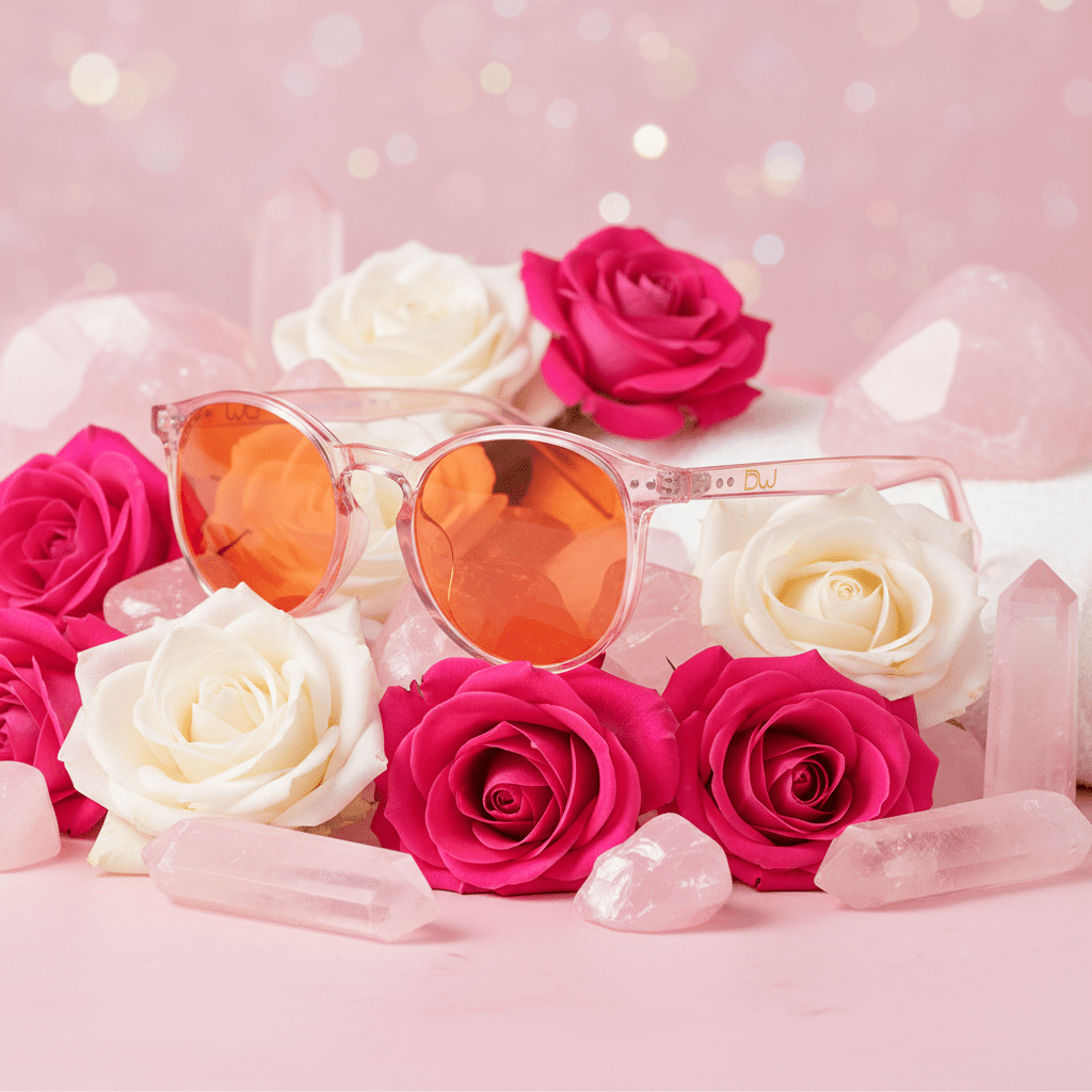 DreamWalkerz Crystal Collection - Rose Quartz Sleep Glasses DreamWalkerz