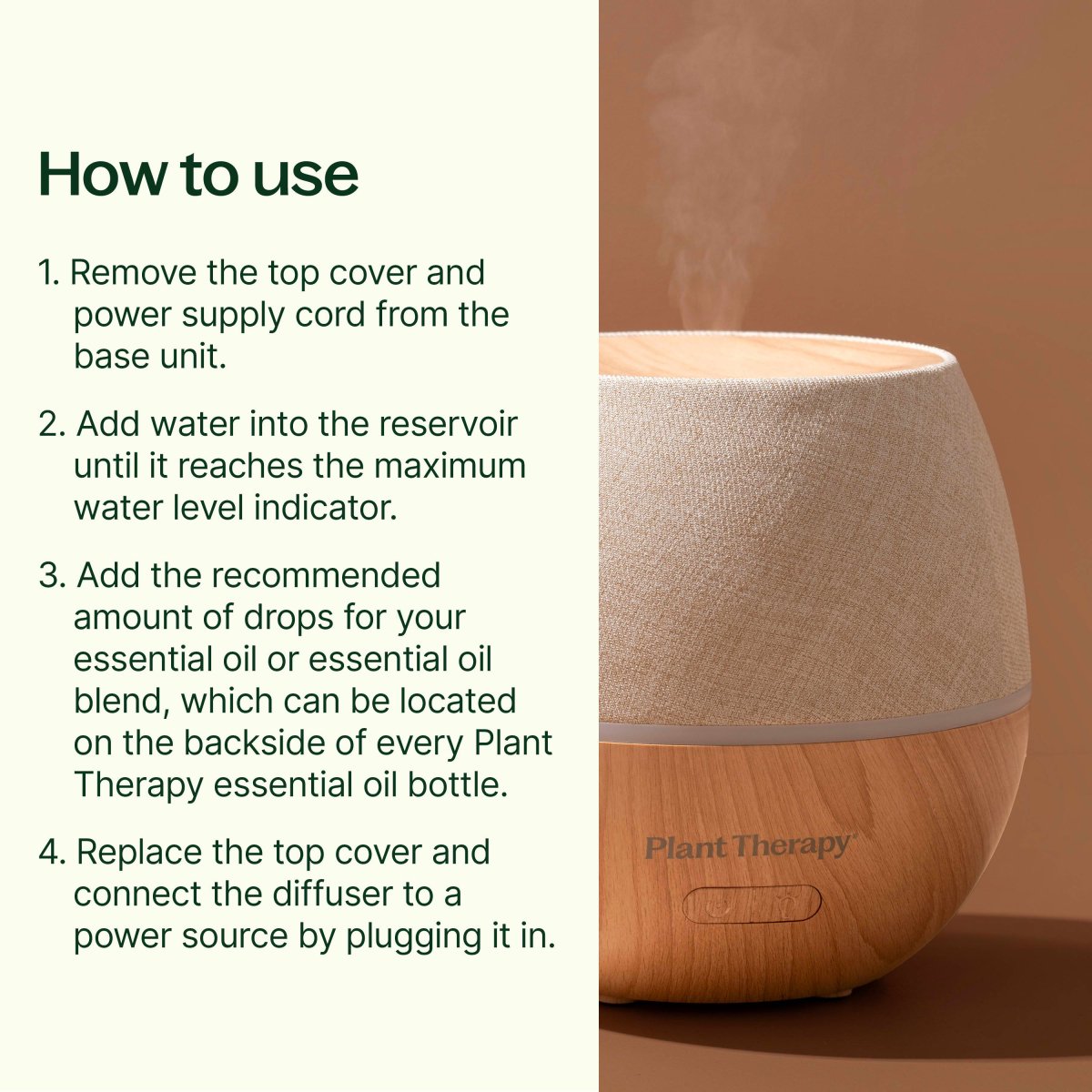 Drift Linen Diffuser Plant Therapy