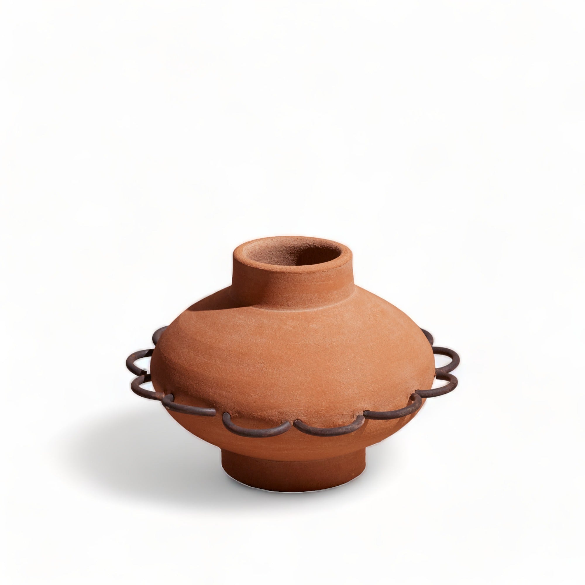 Eli Terracotta Vessel by Diego Olivero Studio MESO