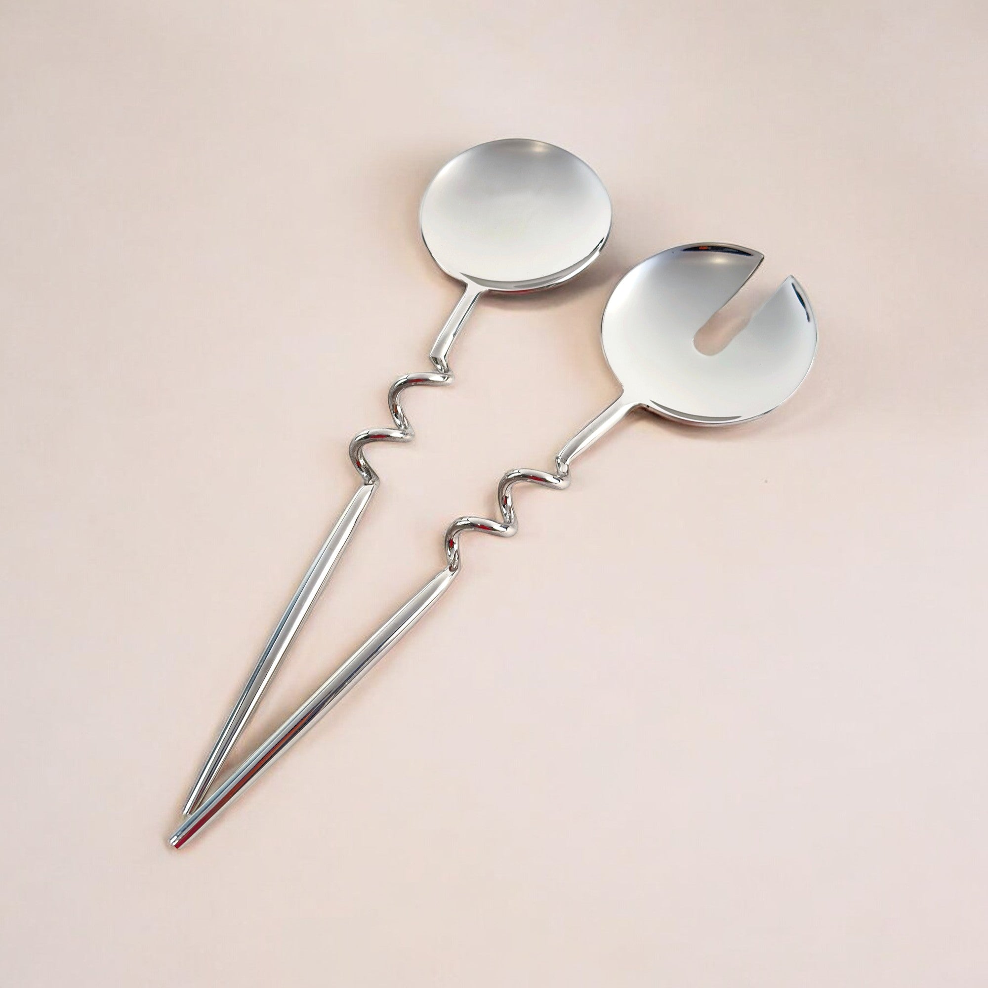 Elisa Silver Servers (Set of 2) by MESO MESO