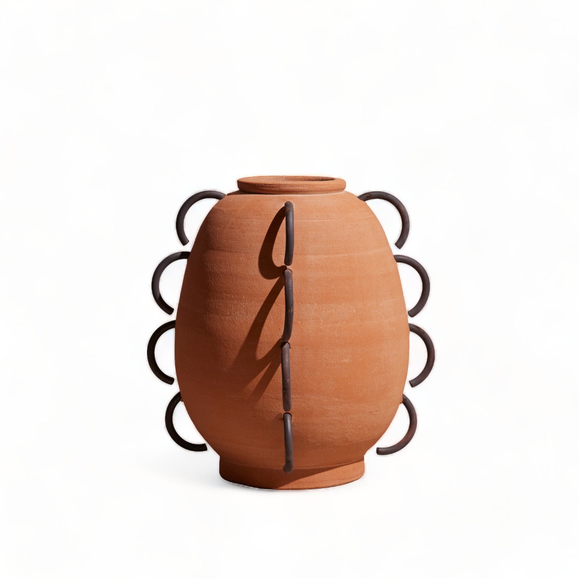 Ella Terracota Vessel by Diego Olivero Studio MESO