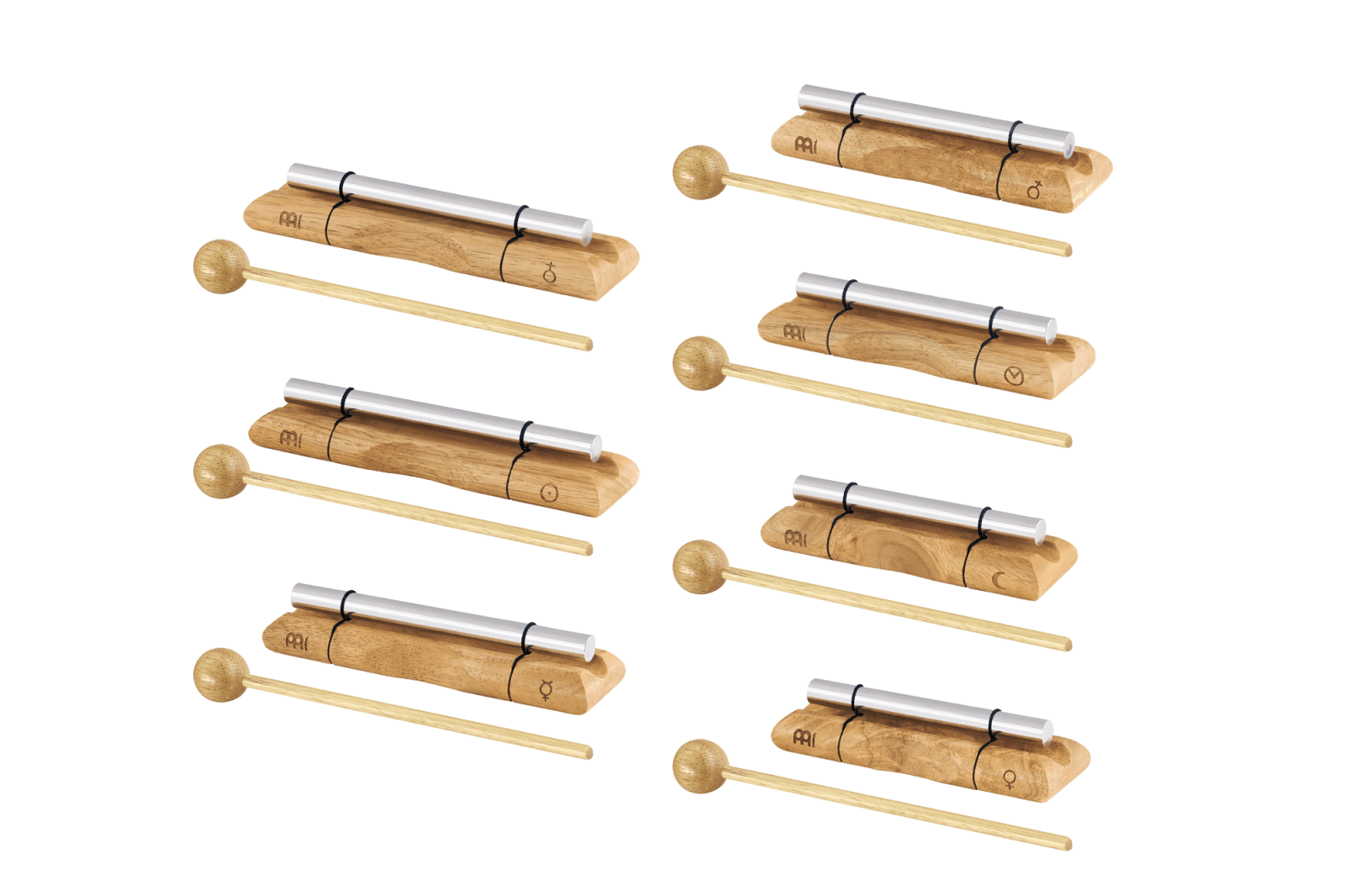 Energy Chimes 7 Chakra Set Sound Healing LAB