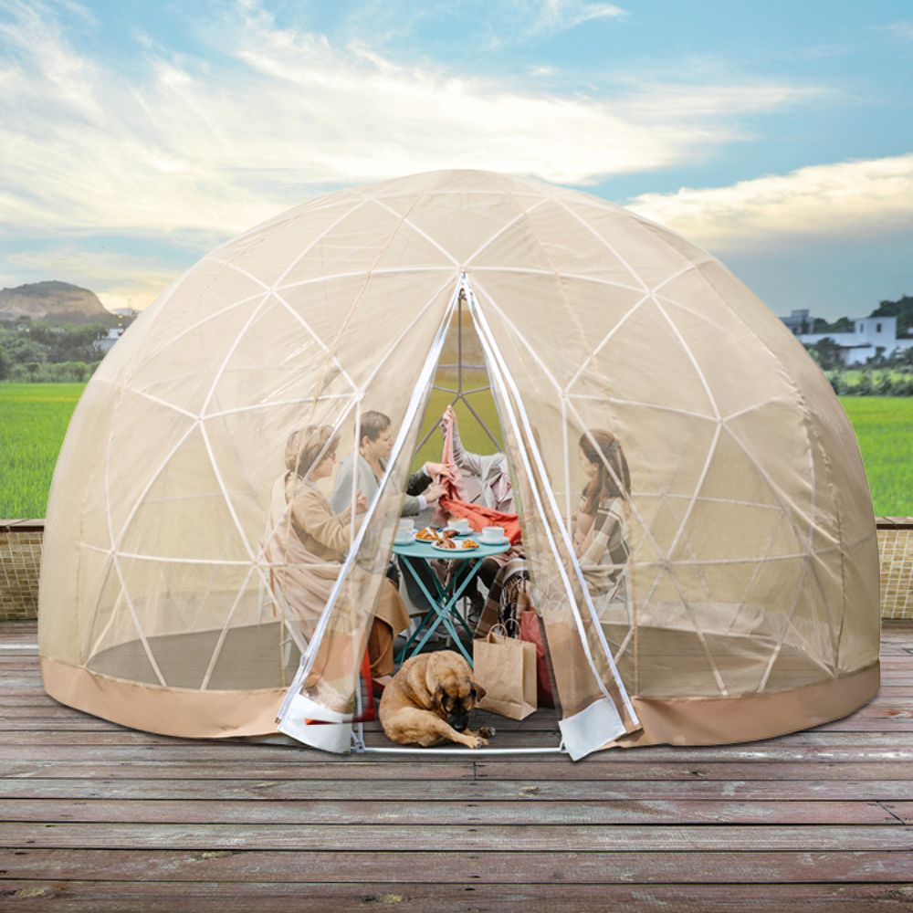 Extra Large 10 Person Outdoor Igloo Garden Greenhouse Dome Tent, 12FT (94316275) SAKSBY WHOLESALE