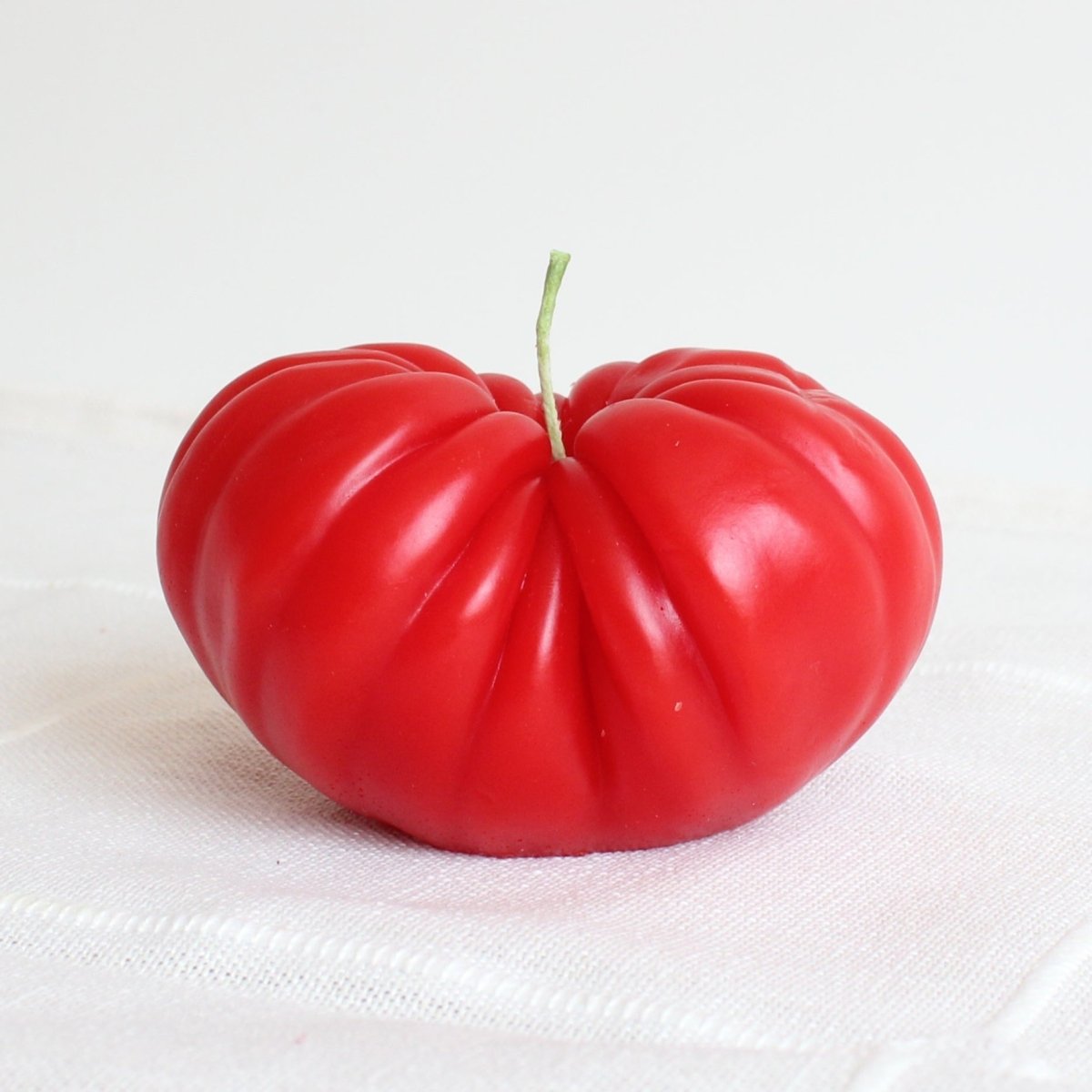 Extra Large Heart-Shaped Heirloom Tomato Beeswax Candle Happy Organics