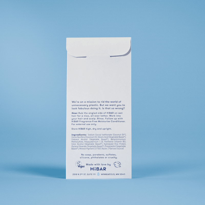 Fragrance - Free Moisturize Shampoo HiBAR