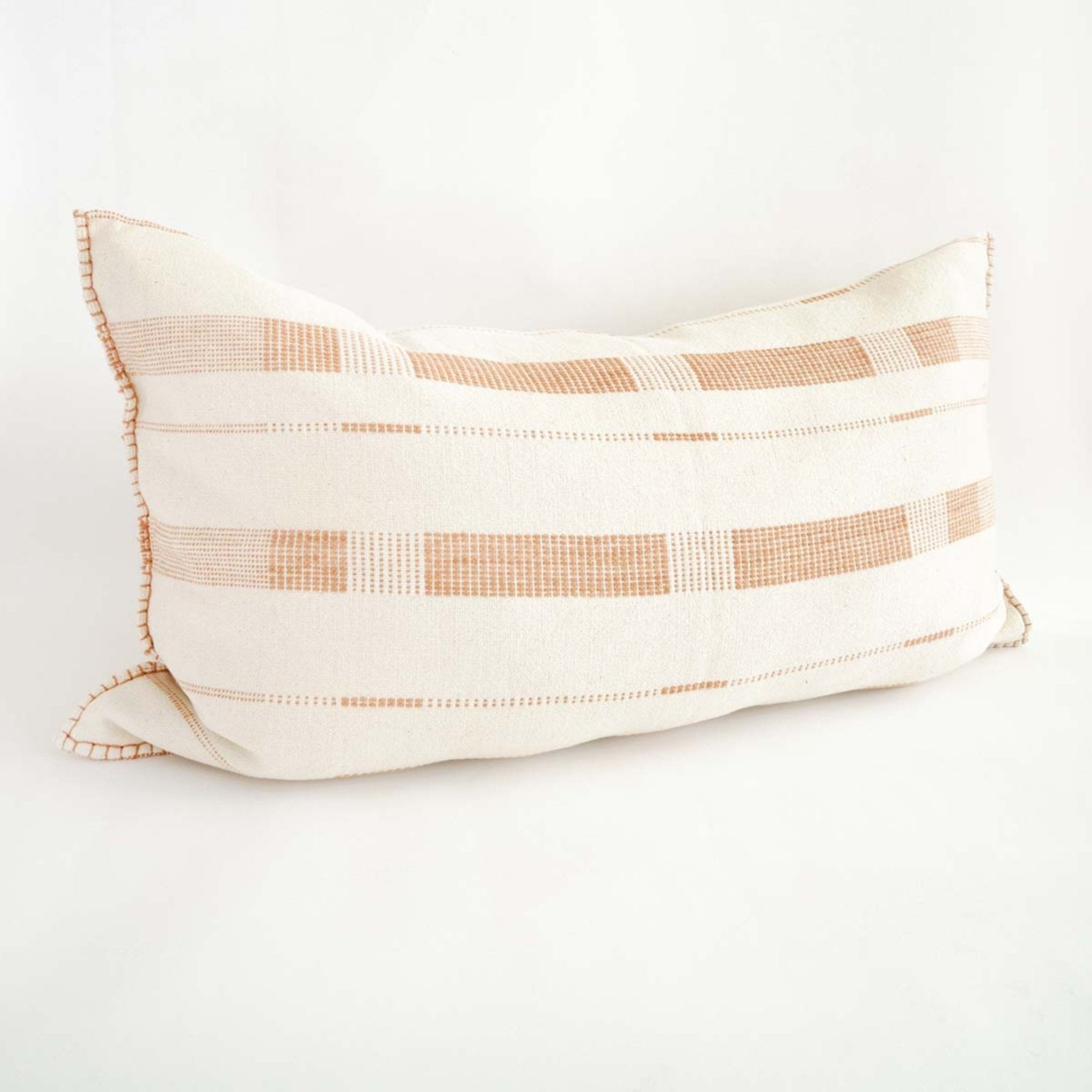 Fulcrum Sahara Oversized Cotton Lumbar Pillow Kanju Interiors