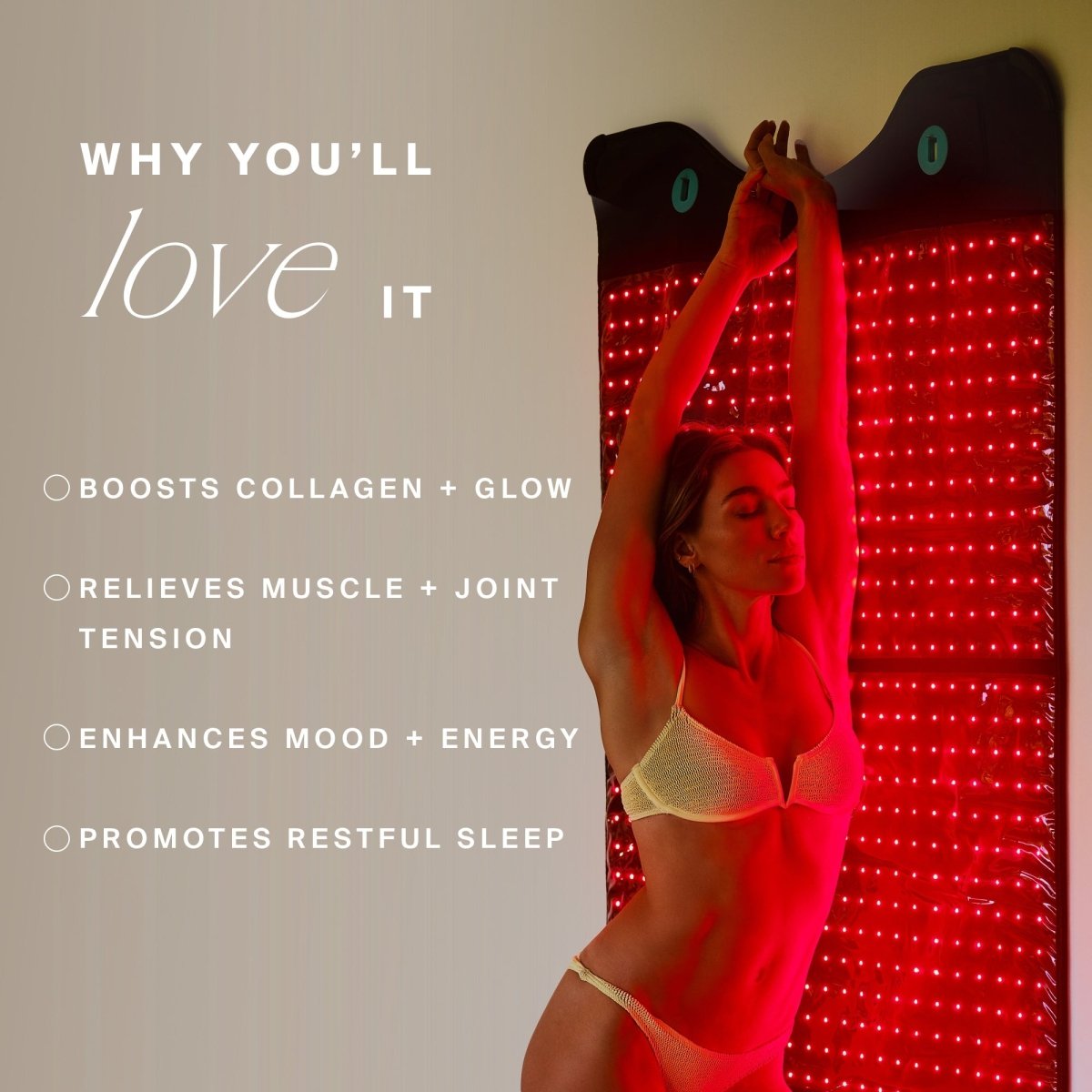 Full Body Red Light Mat HigherDOSE