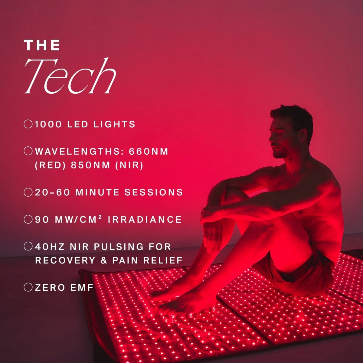 Full Body Red Light Mat HigherDOSE