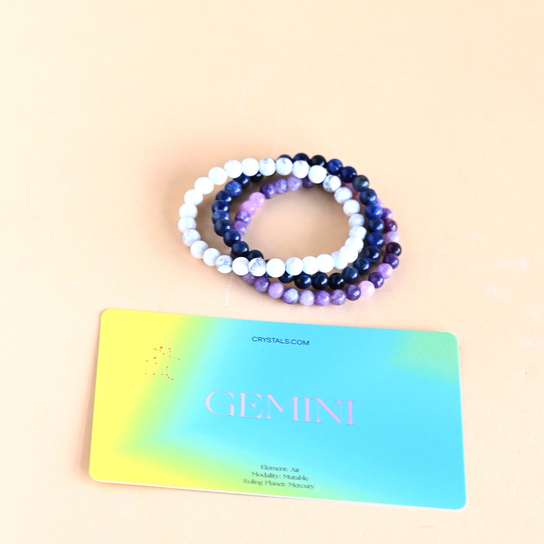 Gemini Bracelet Trio CRYSTALS.COM