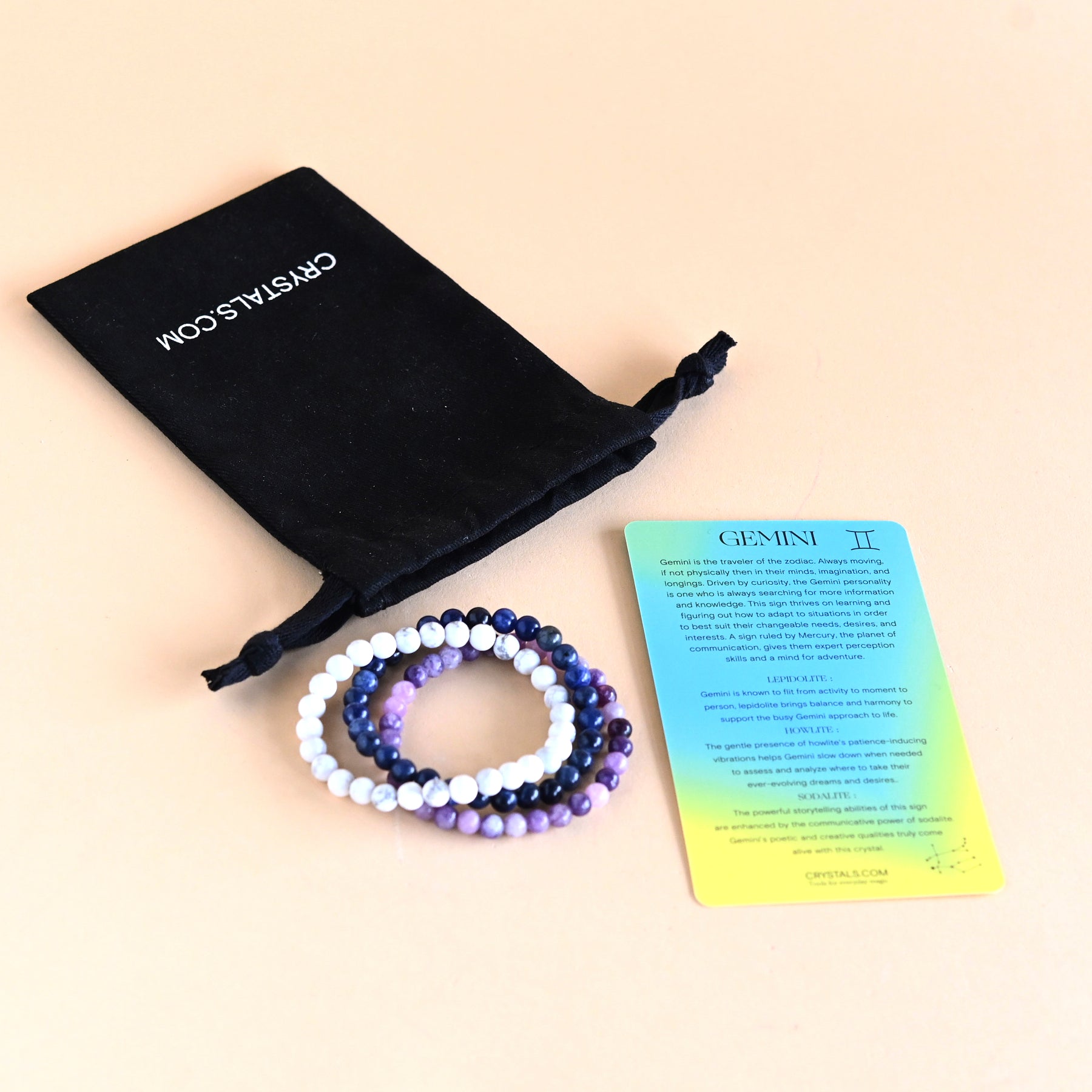 Gemini Bracelet Trio CRYSTALS.COM