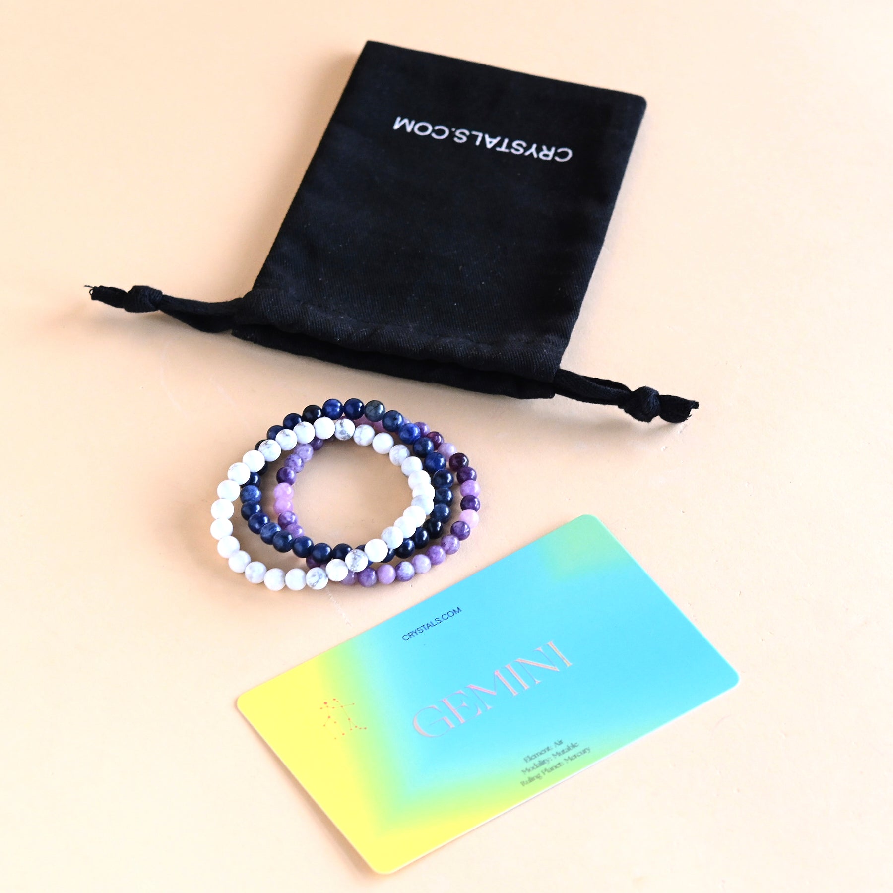 Gemini Bracelet Trio CRYSTALS.COM