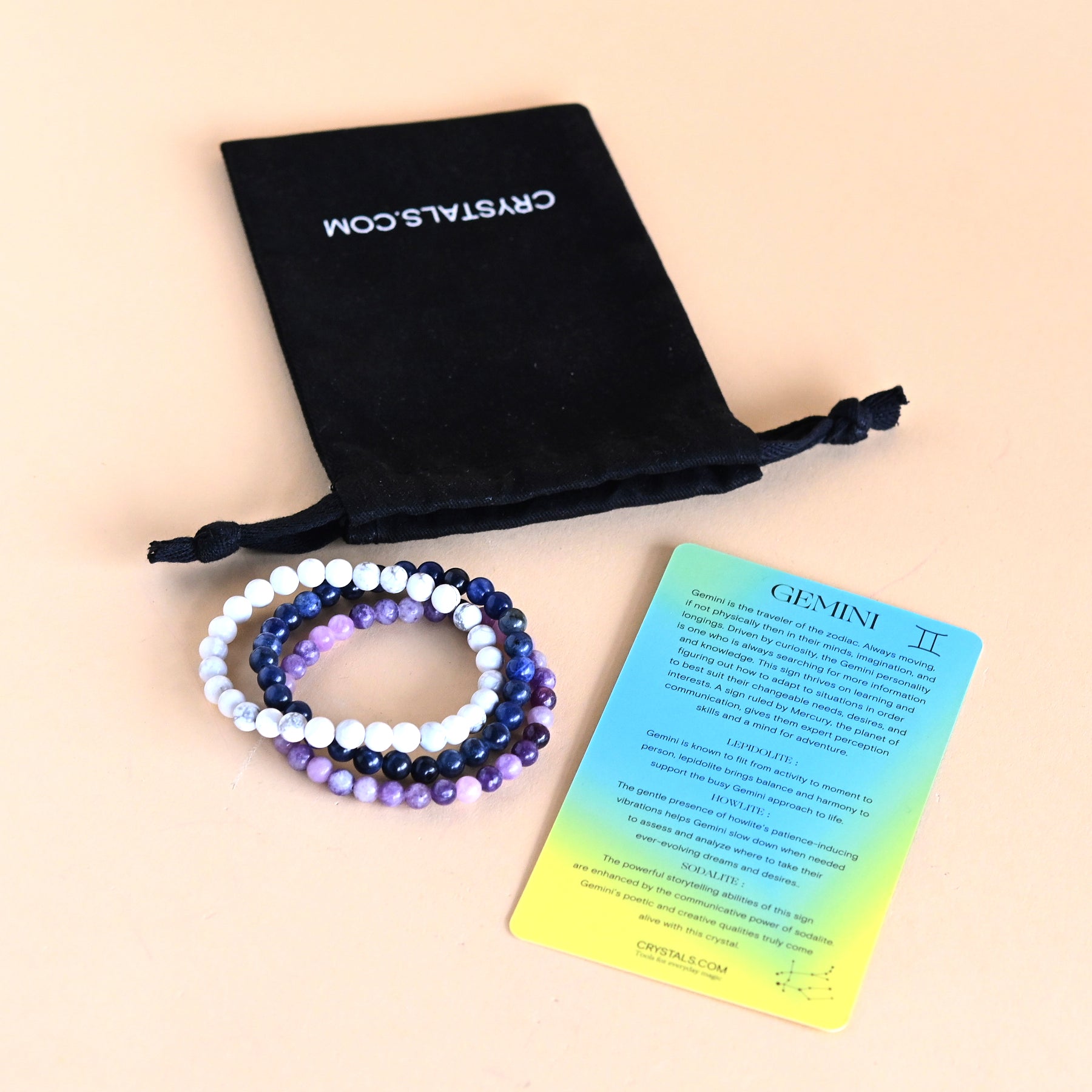 Gemini Bracelet Trio CRYSTALS.COM