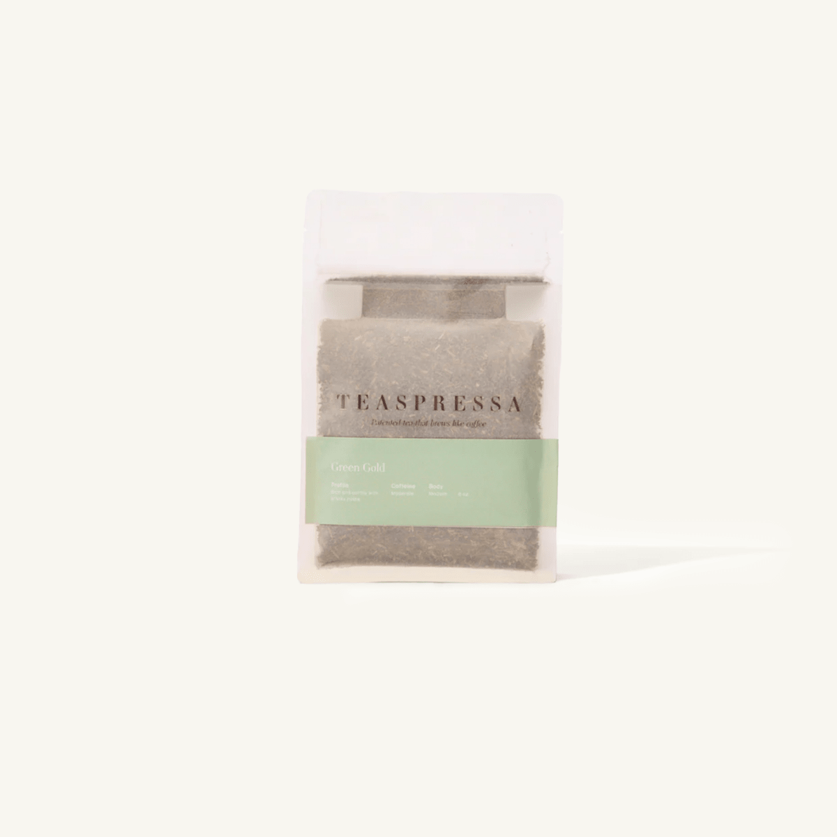 GREEN GOLD | TEA POUCH Teaspressa