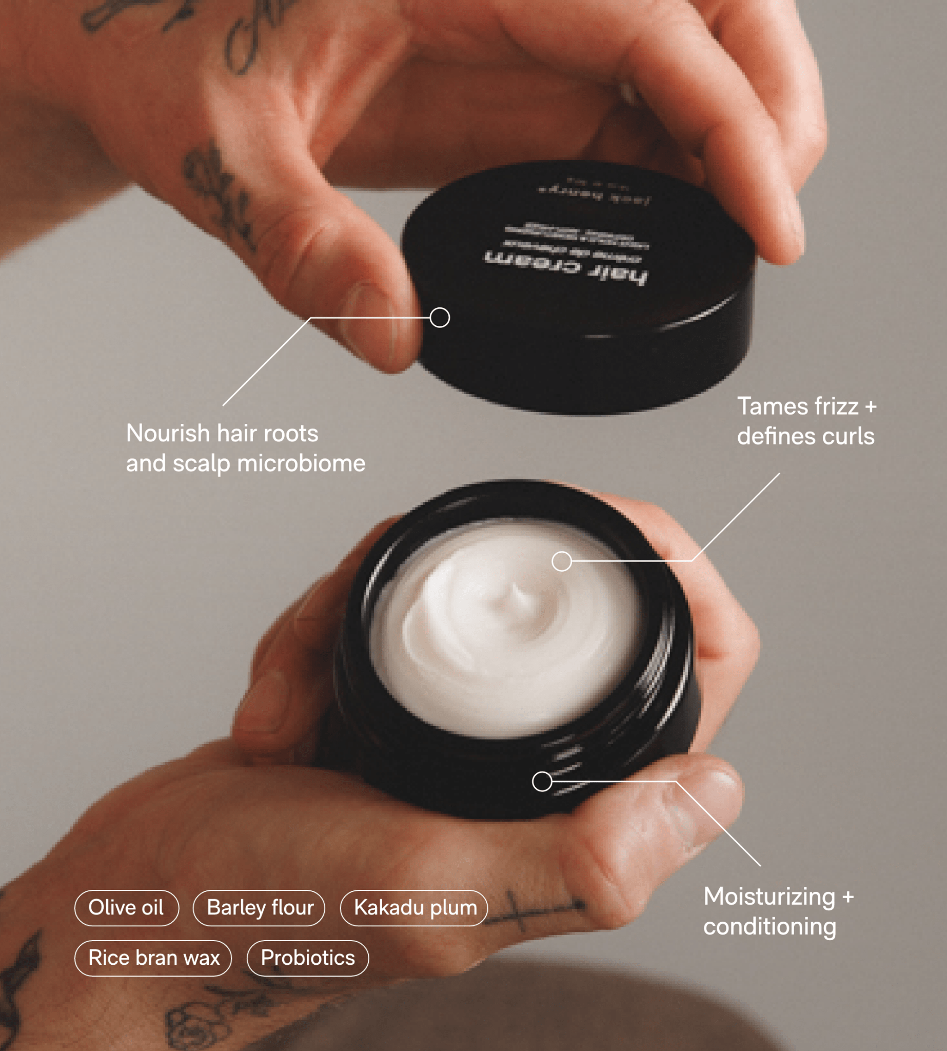 hair cream JACK HENRY