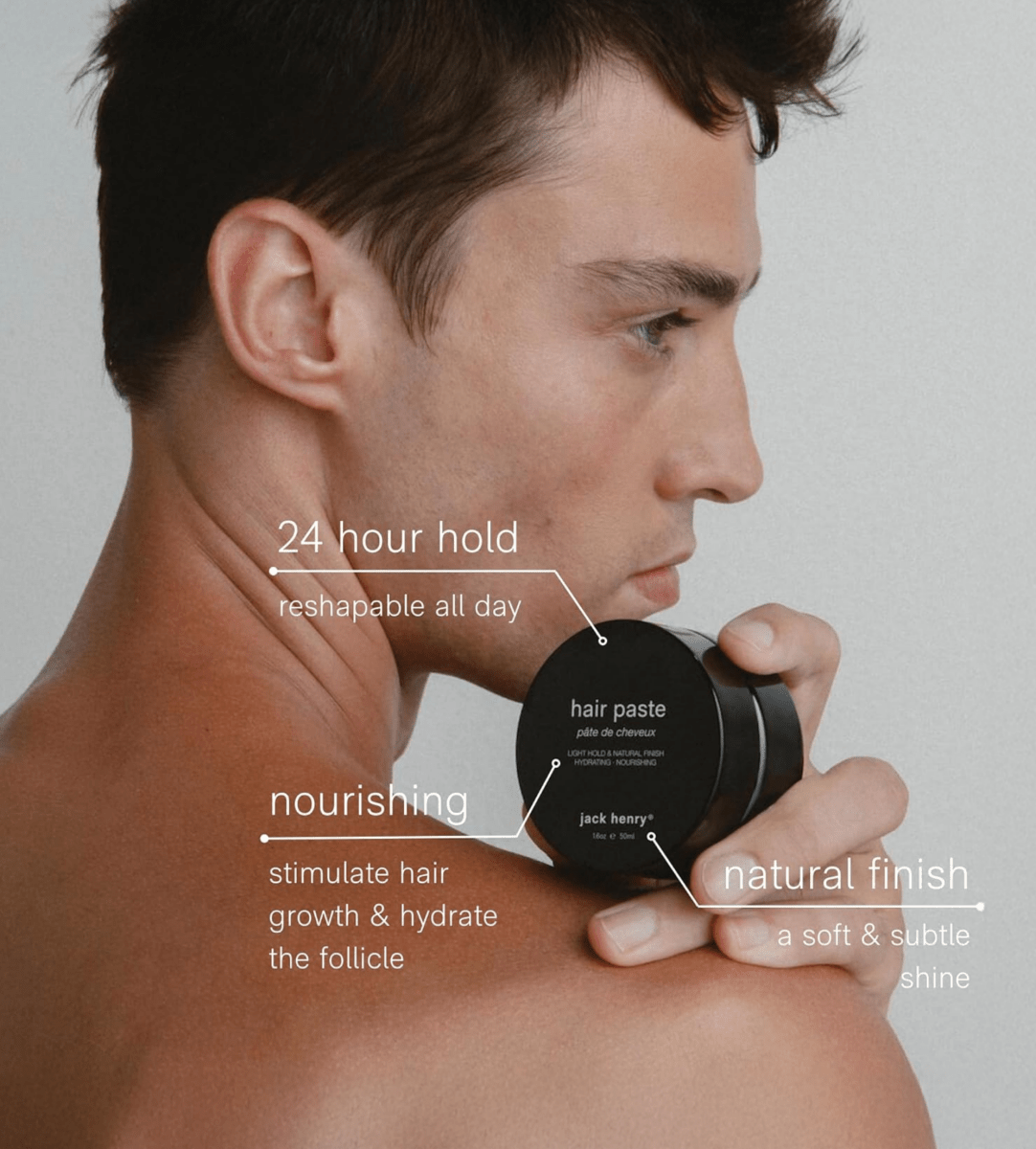 hair paste JACK HENRY