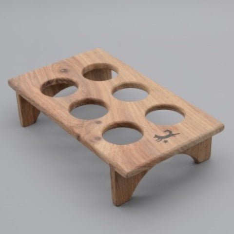 Hand - Carved Wooden Fridge Egg Tray Kanju Interiors