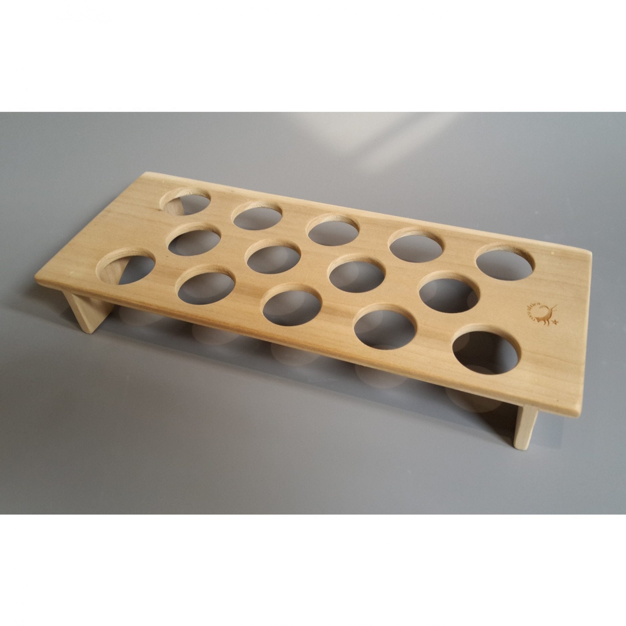 Hand - Carved Wooden Fridge Egg Tray Kanju Interiors
