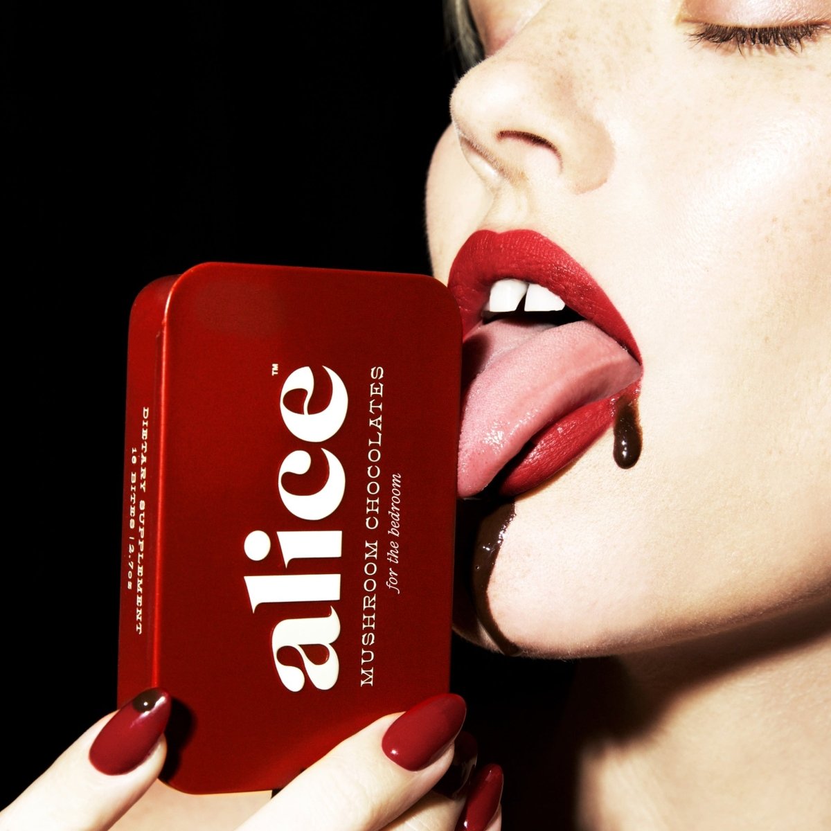 Happy Ending Functional Mushroom Chocolates alice mushrooms