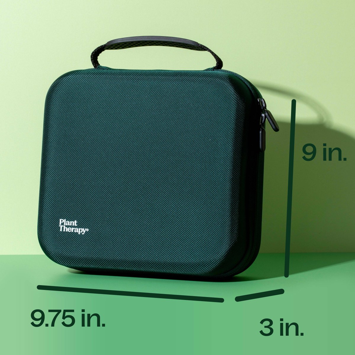 Hard - Top Carrying Case Large Dark Green (30 Count) Plant Therapy