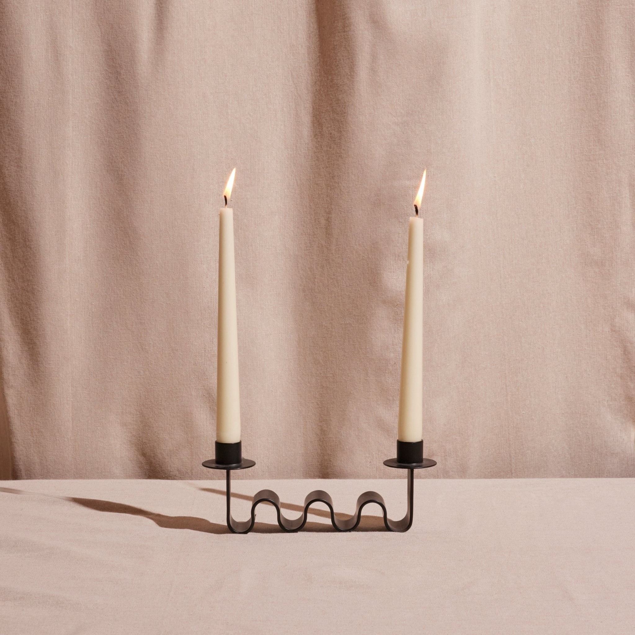 Helen Black Candle Holder by MESO MESO