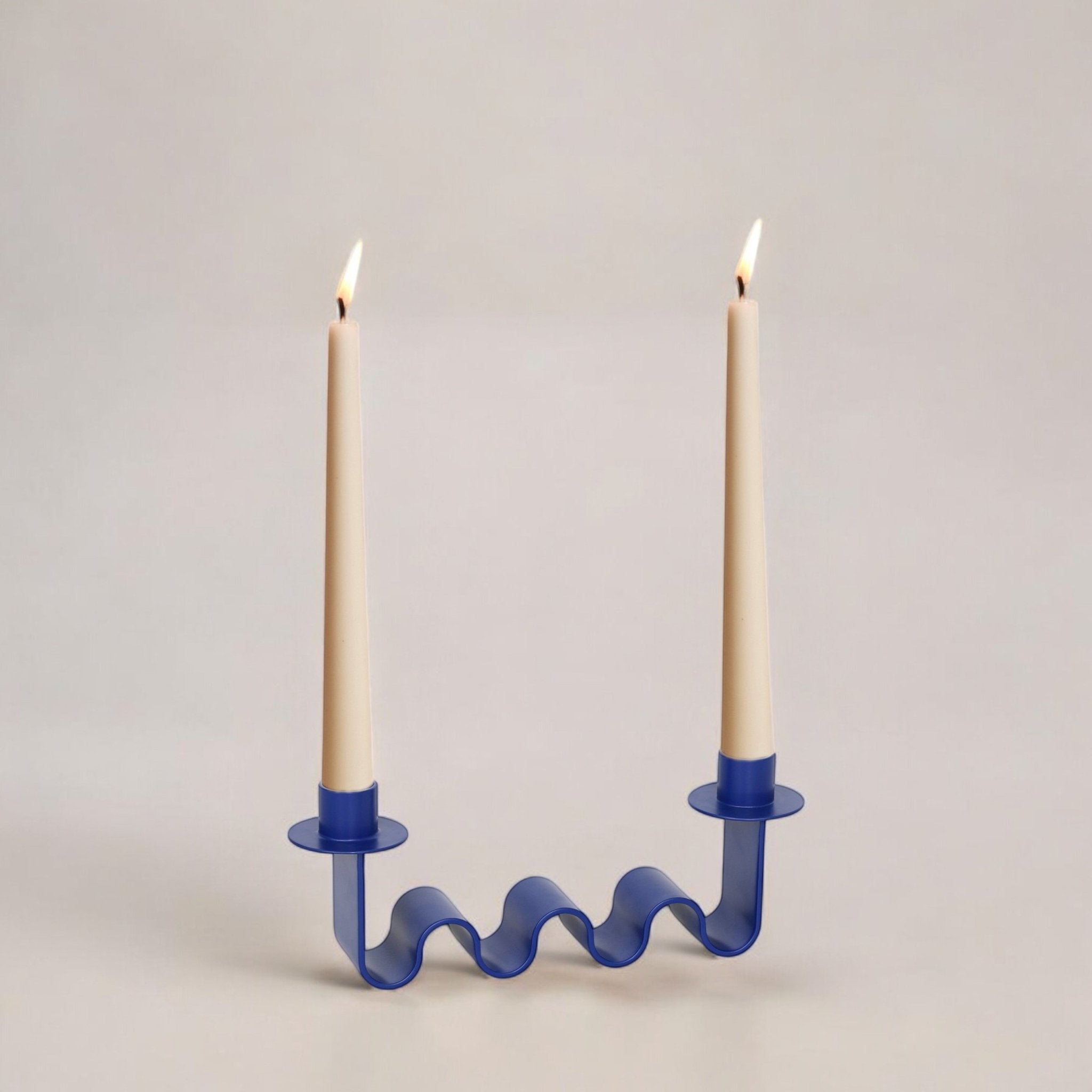 Helen Electric Blue Candle Holder by MESO MESO