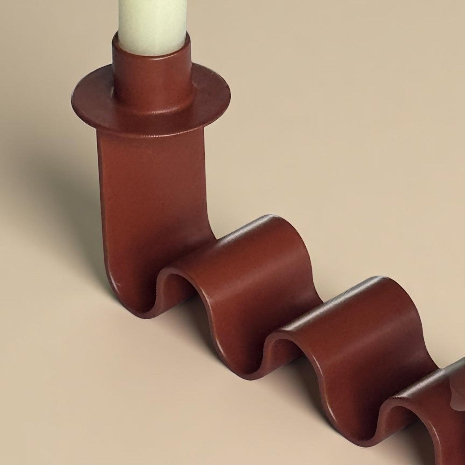 Helen Red Candle Holder by MESO MESO