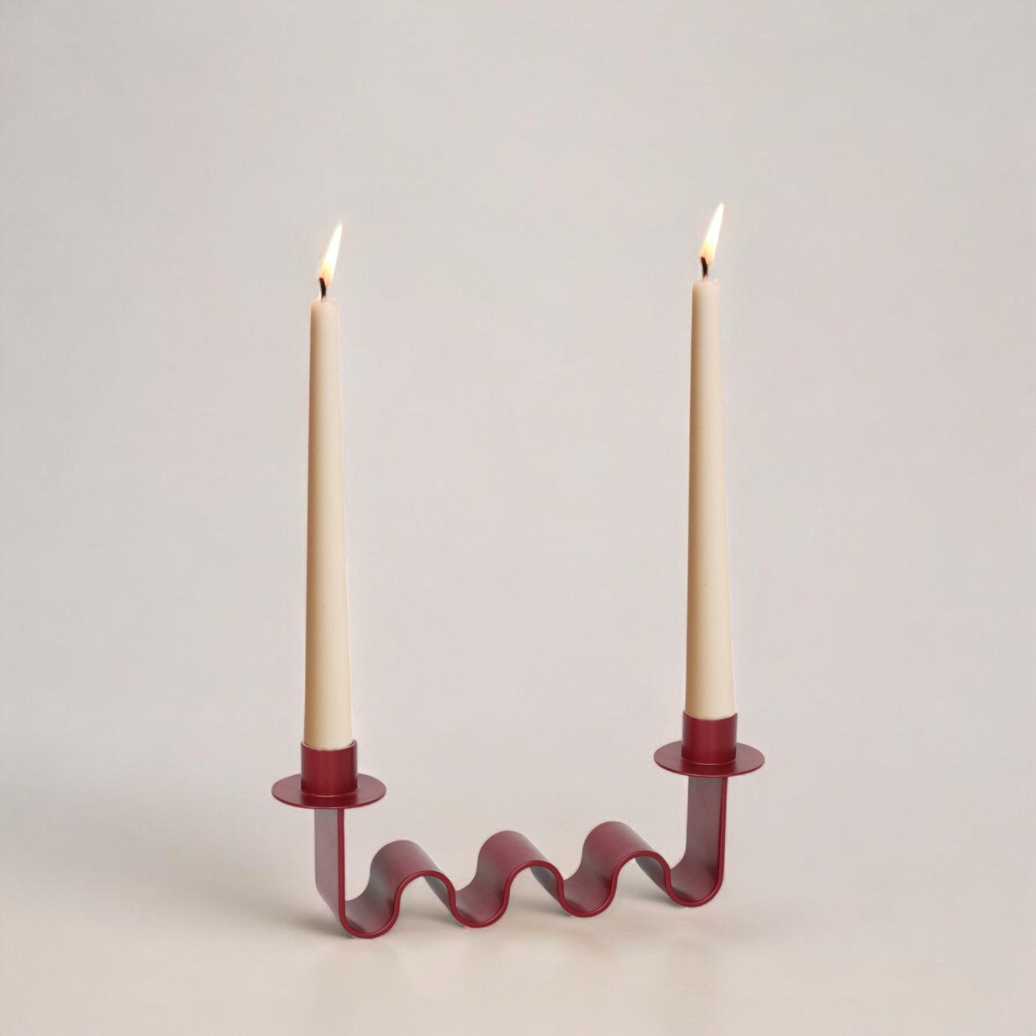 Helen Red Candle Holder by MESO MESO