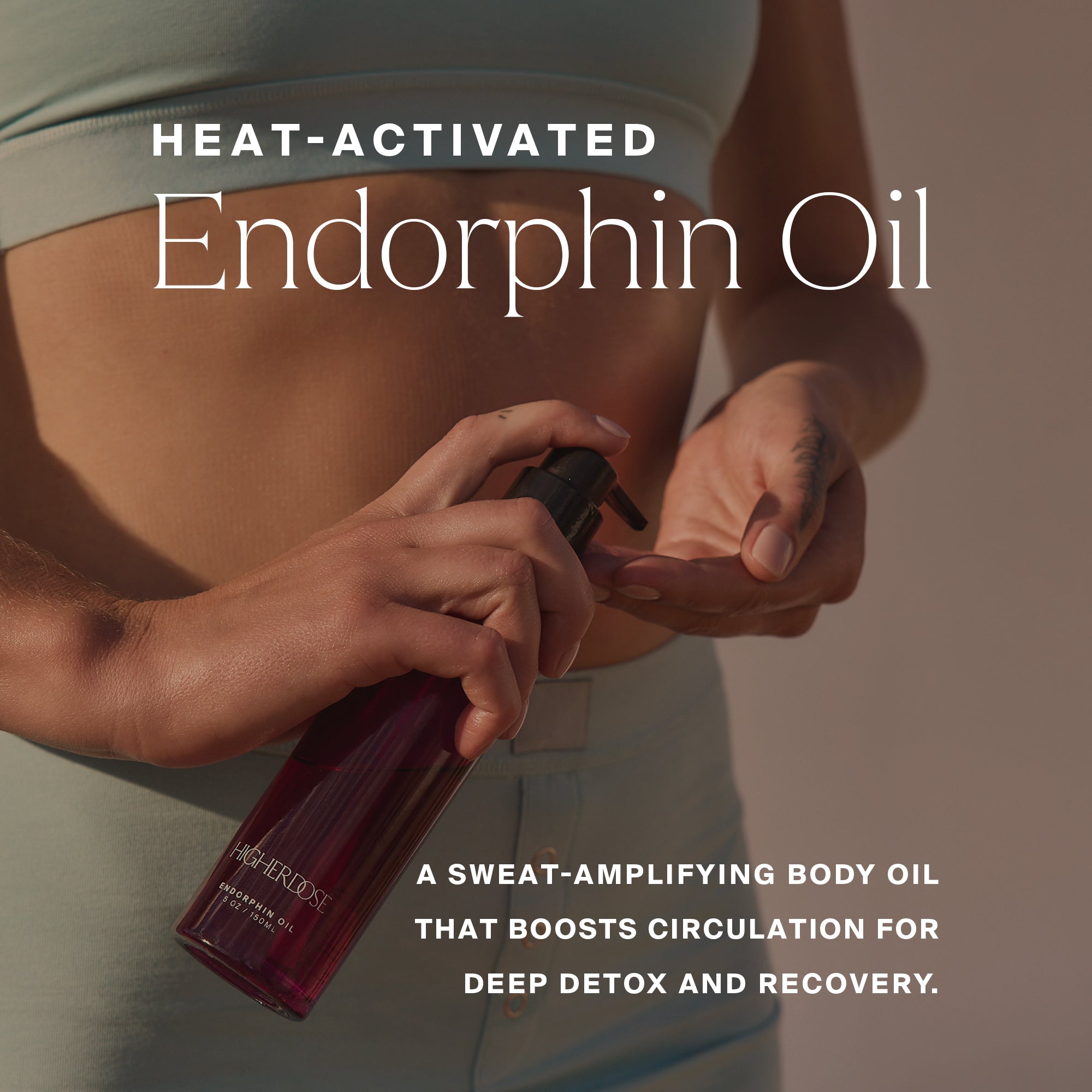 HigherDOSE Heat - Activated Endorphin Oil HigherDOSE