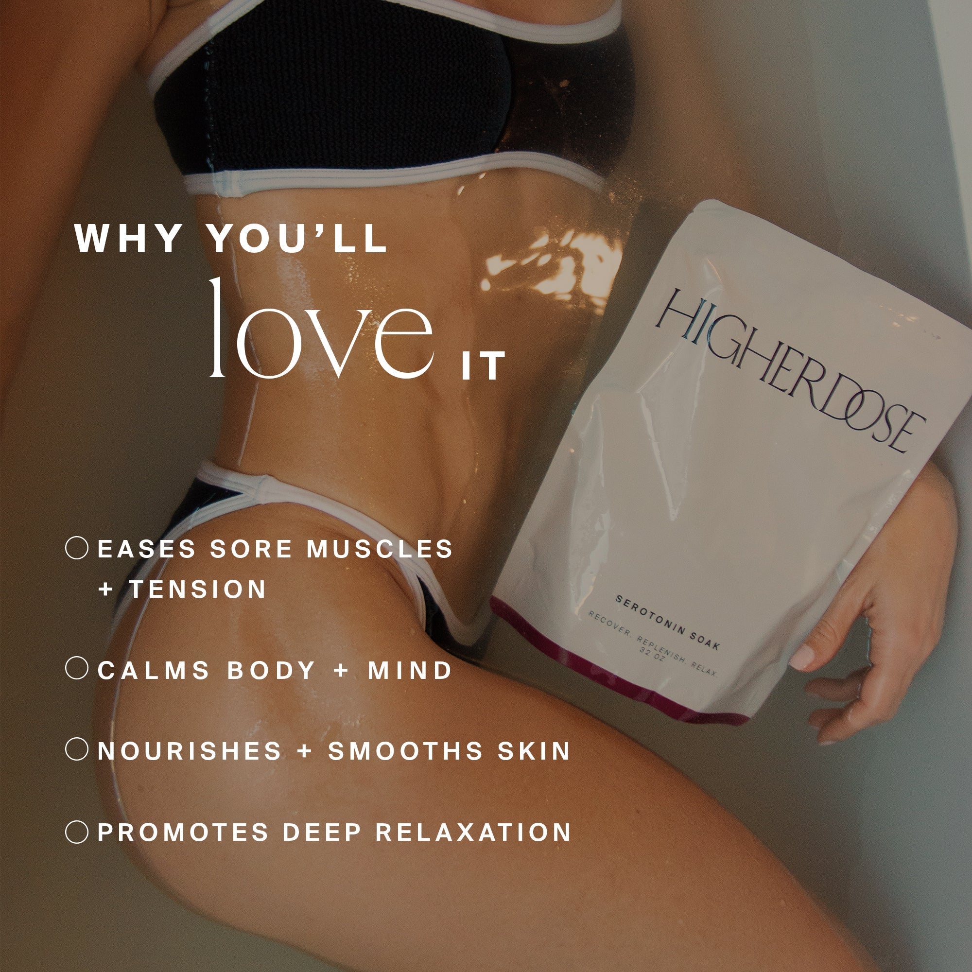 HigherDOSE Serotonin Soak Salt HigherDOSE