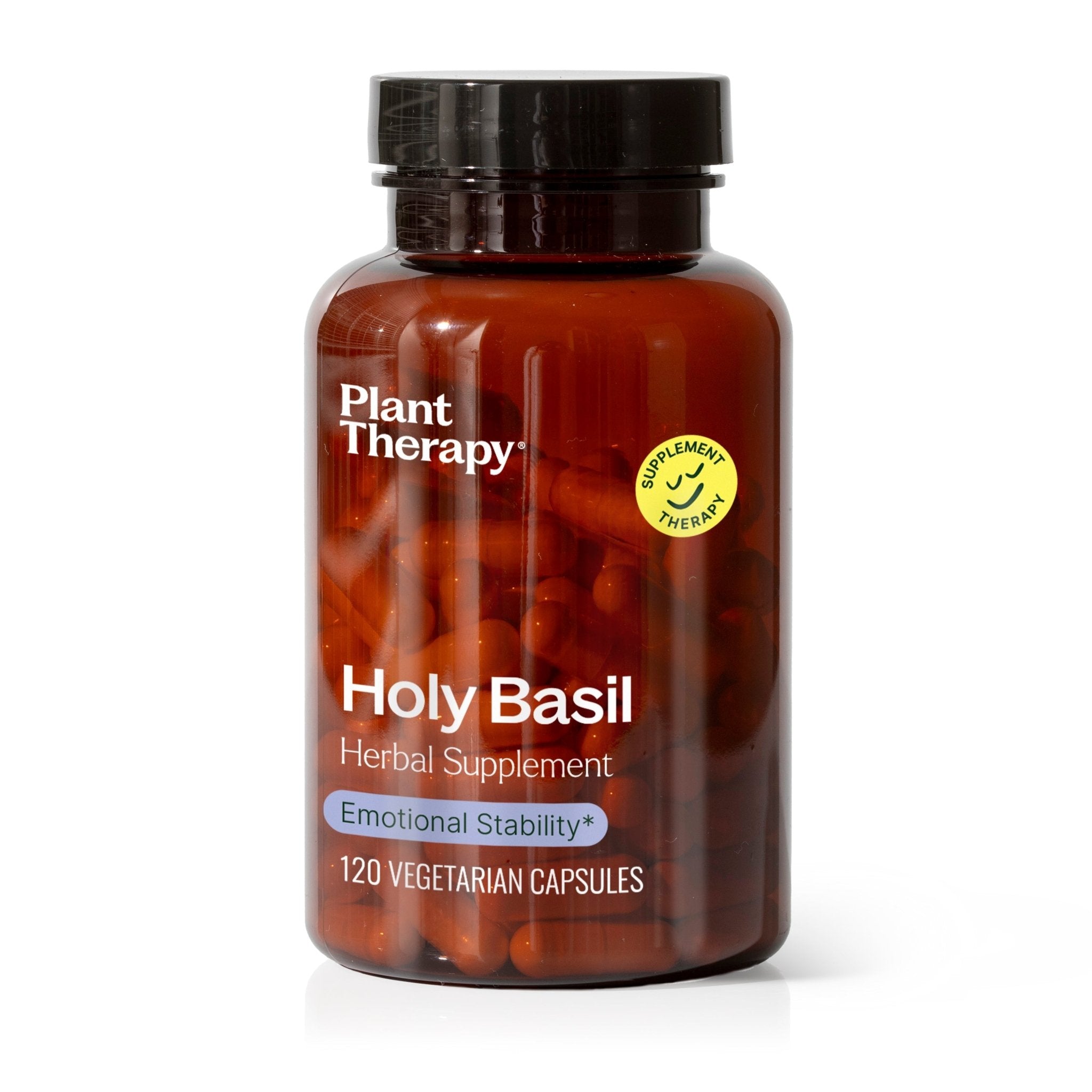 Holy Basil Herbal Supplement - 120 Capsules Plant Therapy