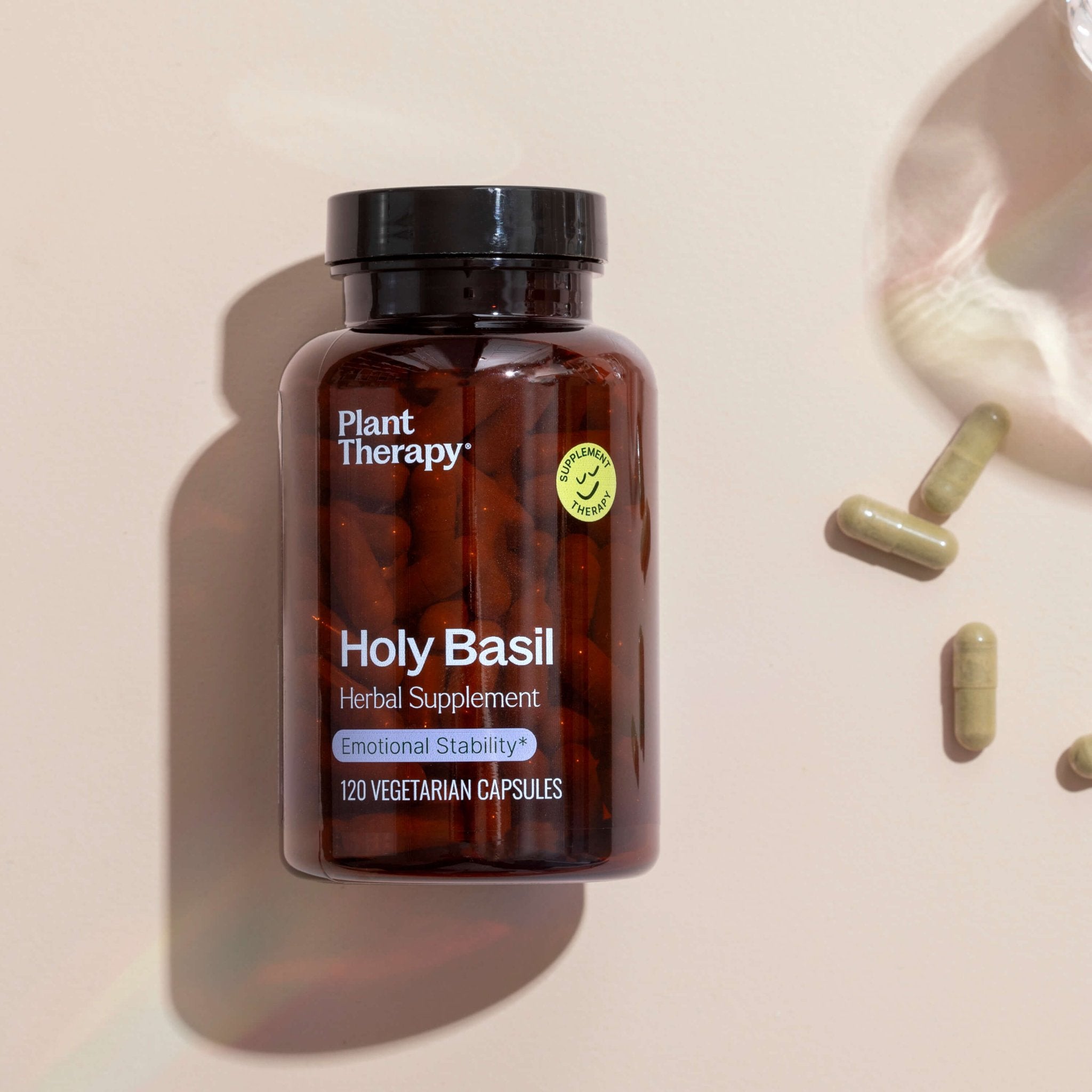 Holy Basil Herbal Supplement - 120 Capsules Plant Therapy