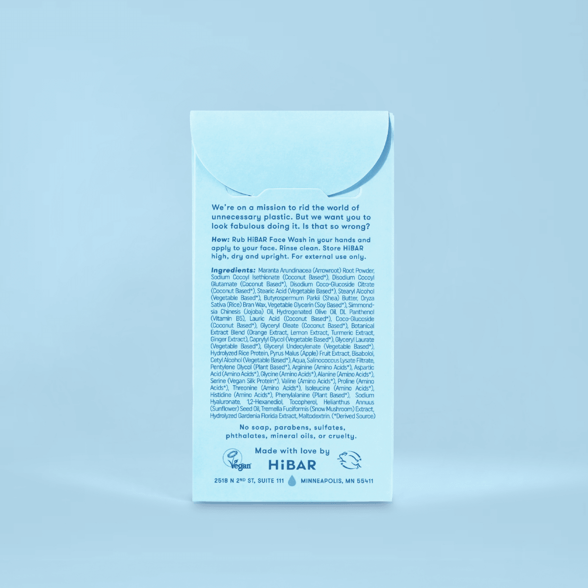 Hydrate Face Wash HiBAR