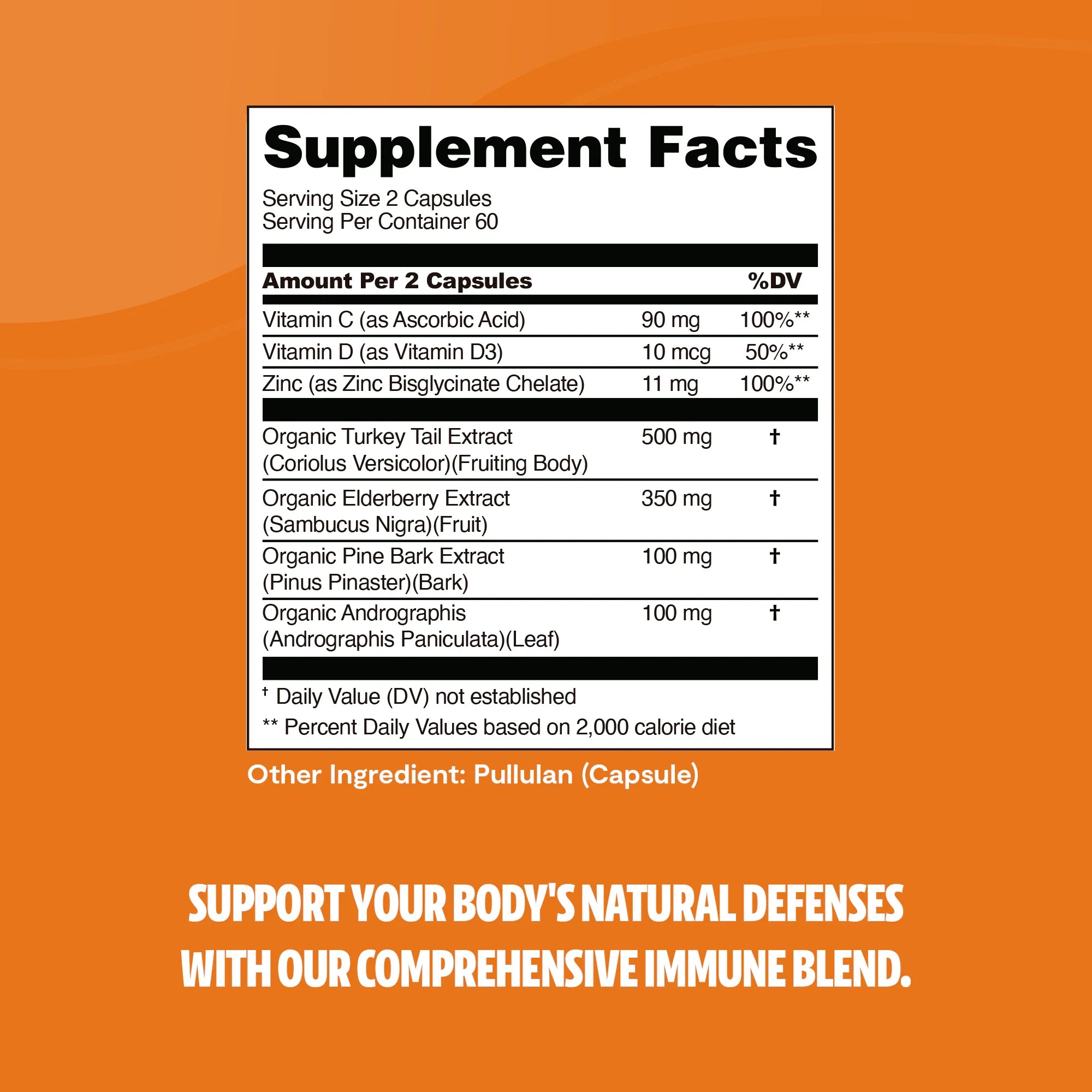 Immunity Blend Capsules, 120 count FreshCap Mushrooms