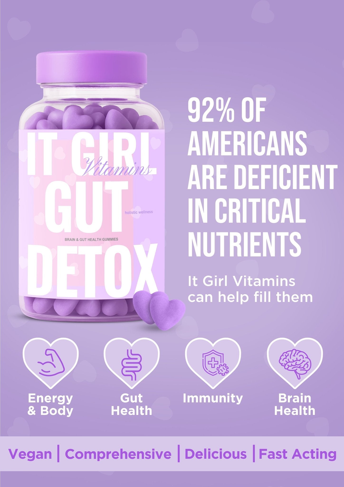 It Girl Gut Glow Up - Inside, Out. It Girl Vitamins