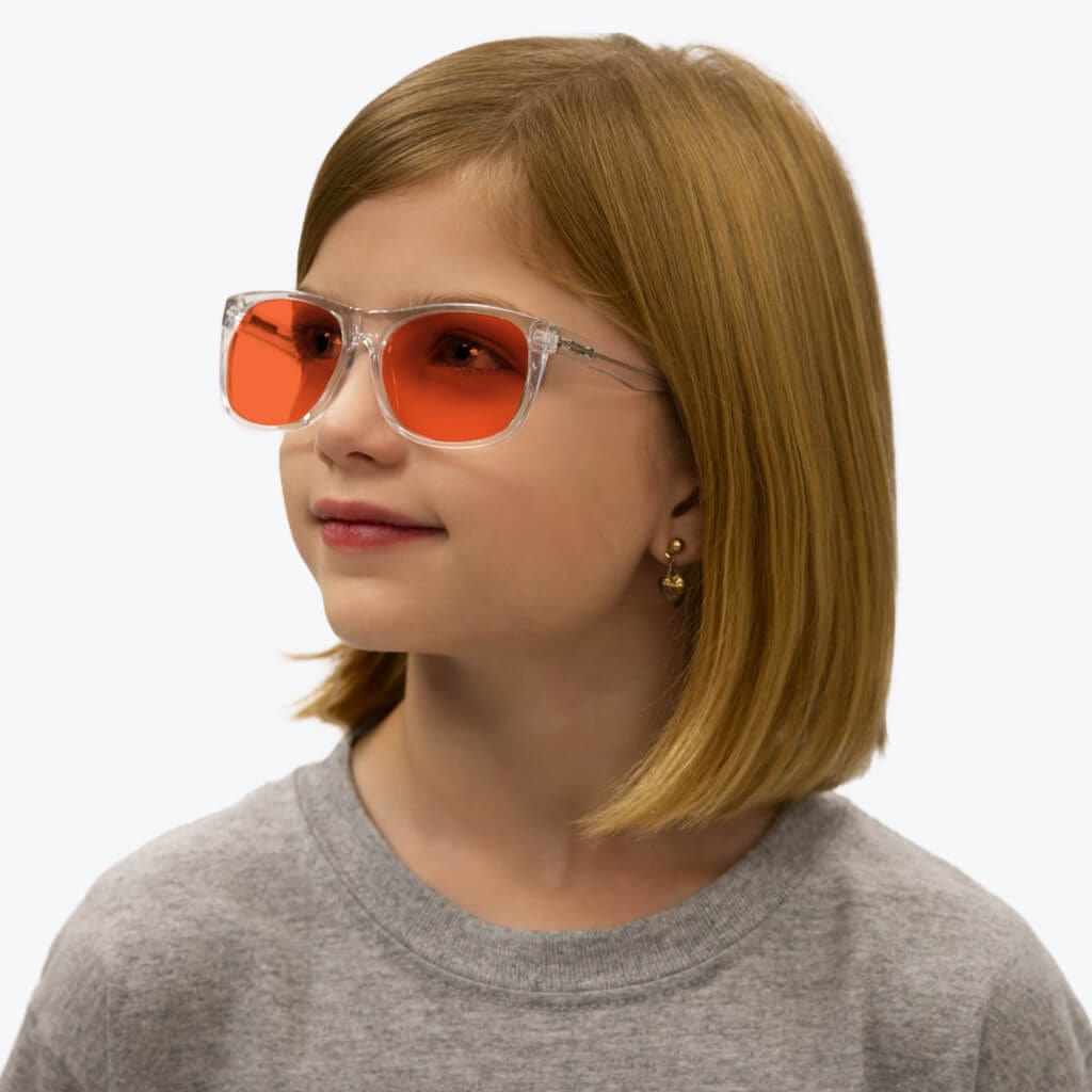 Kids NightFall Blue Blocking Glasses - Crystal BlockBlueLight