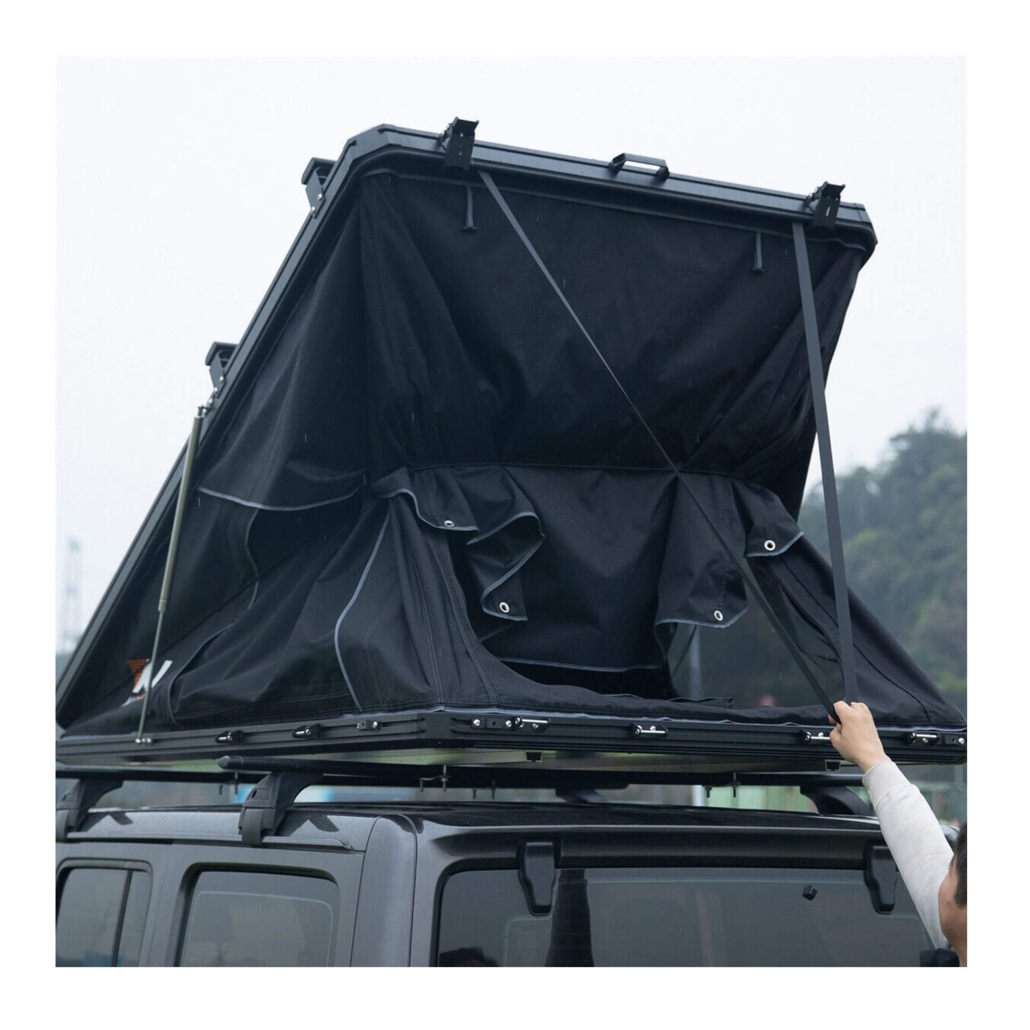 Large 2 - 3 Person Outdoor Waterproof Car SUV Rooftop Camping Hiking Tent, 83" (SAK51867) SAKSBY WHOLESALE