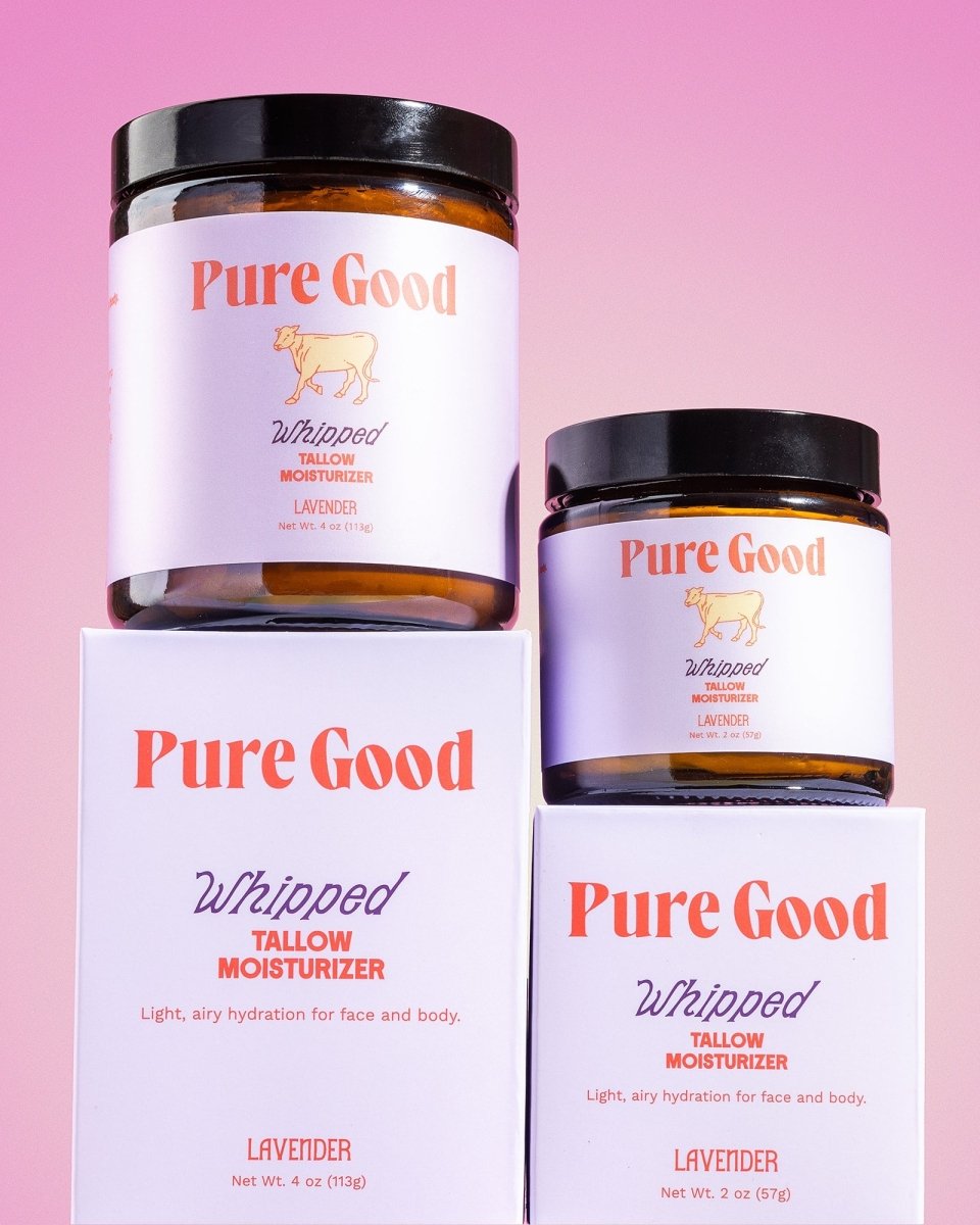 Lavender Whipped Tallow - Calming & Restoring Pure Good LLC